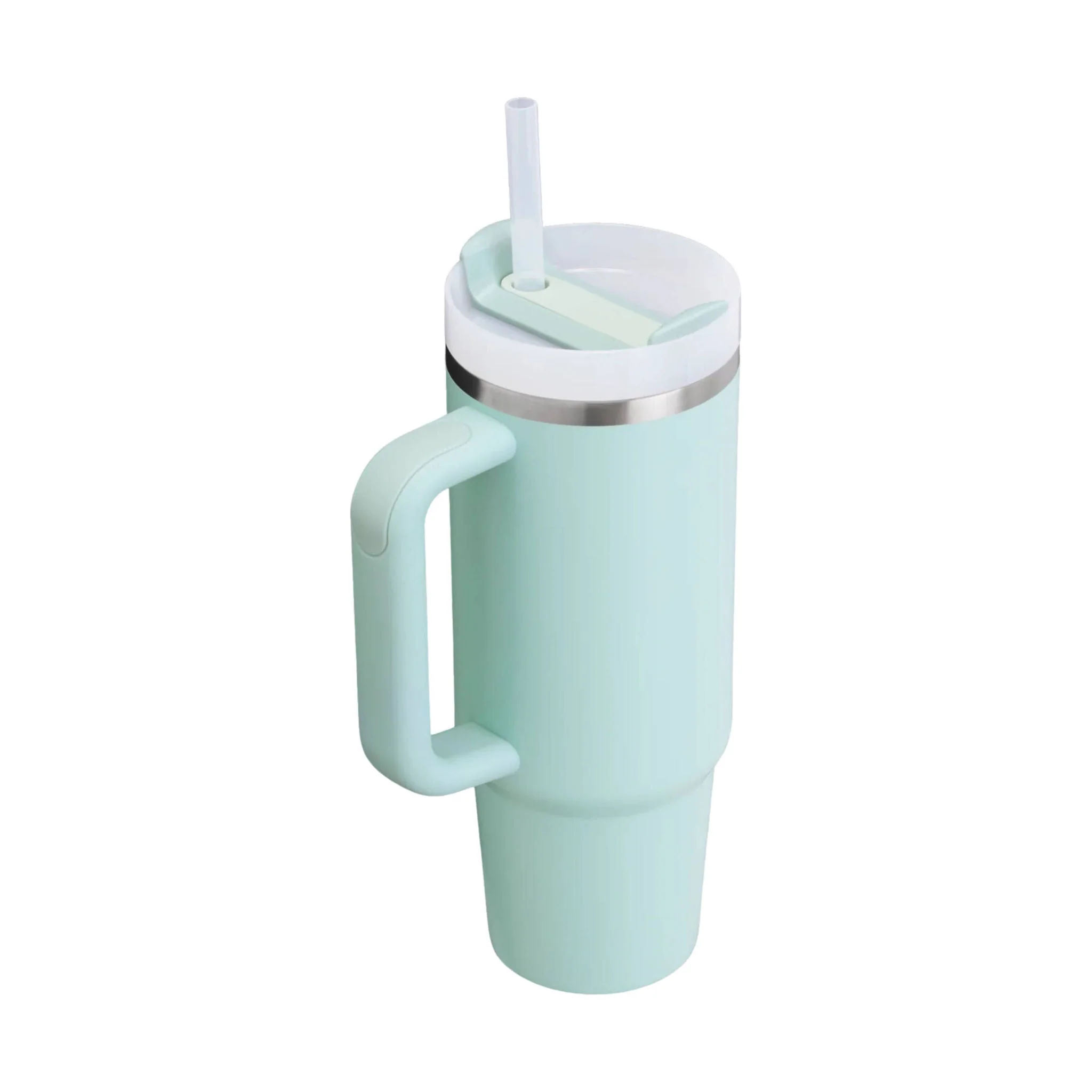 Stanley Quencher FlowState Tumbler 30 OZ - Seafoam - Image 2