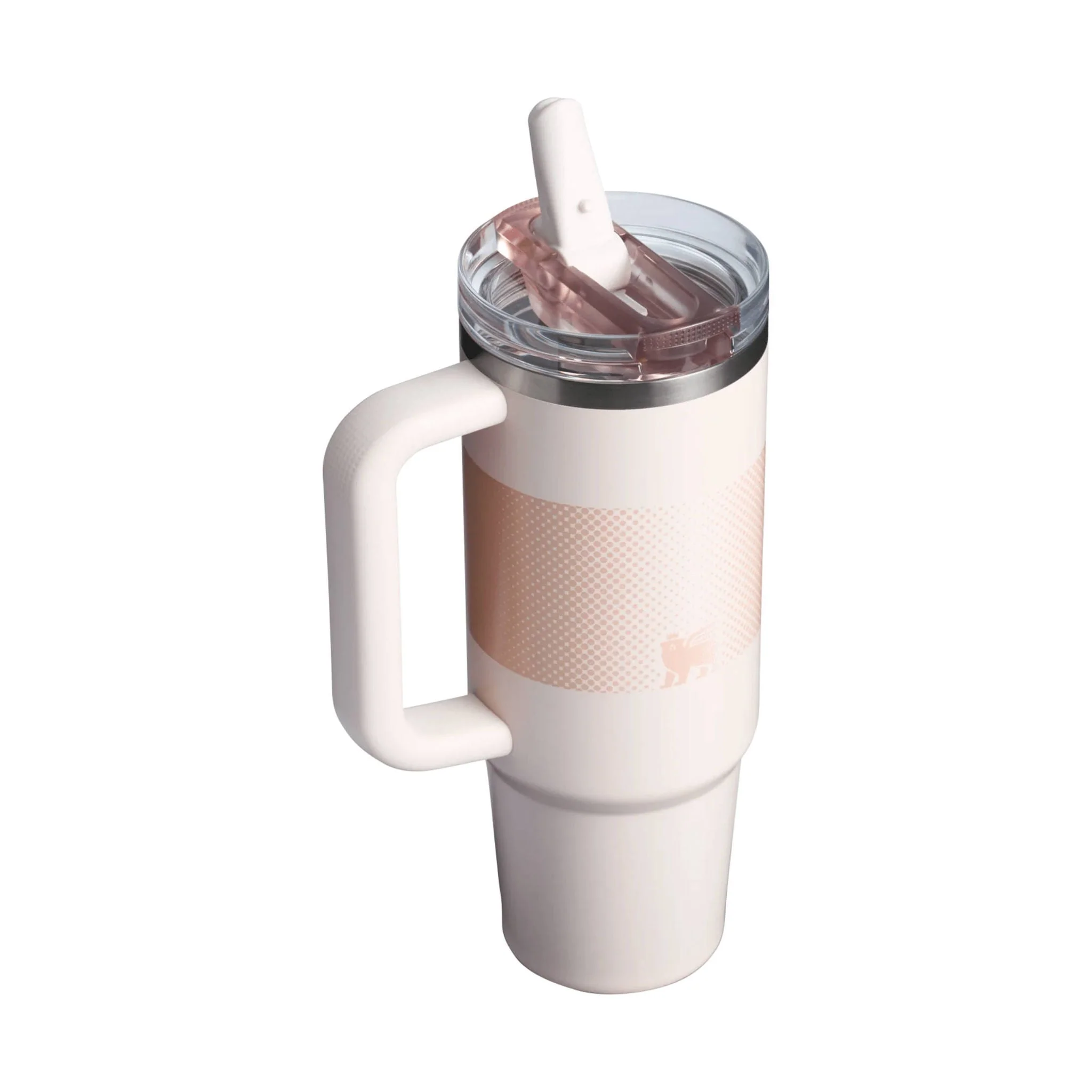 Stanley The Quencher Pro Tour Flip Straw Tumbler 30 oz - Rose Quartz Fade - Image 2