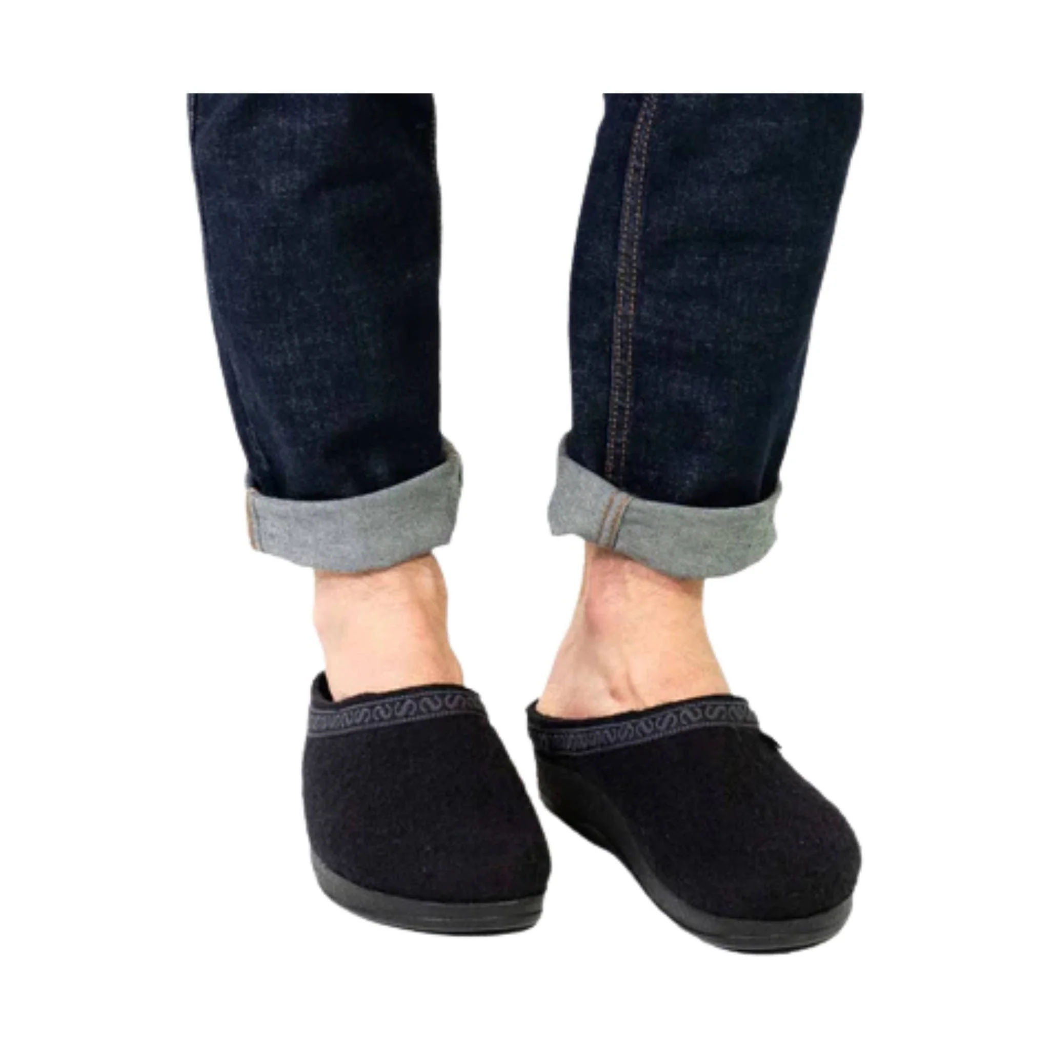 Stegmann Men's WoolFlex Comfort Clog - Black - Image 4