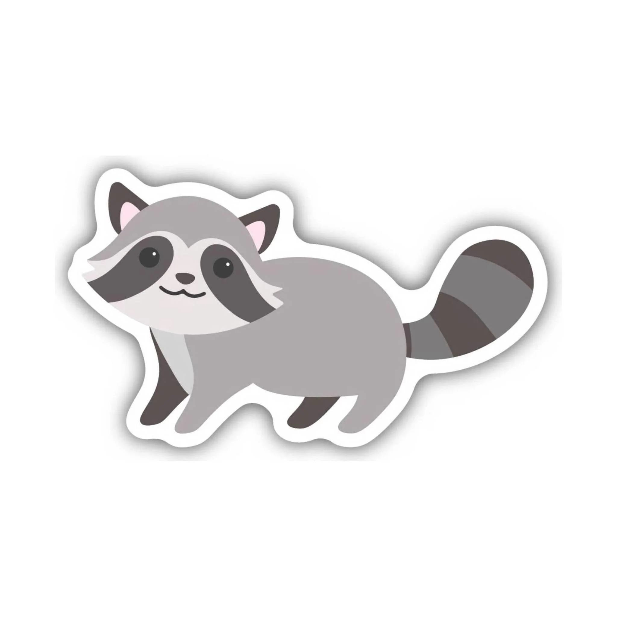 Sticker Northwest Cute Raccoon
