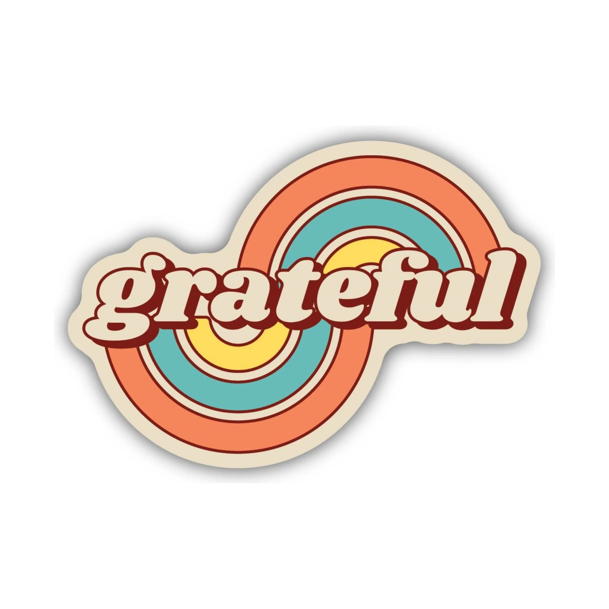 Sticker Northwest Grateful Arcs