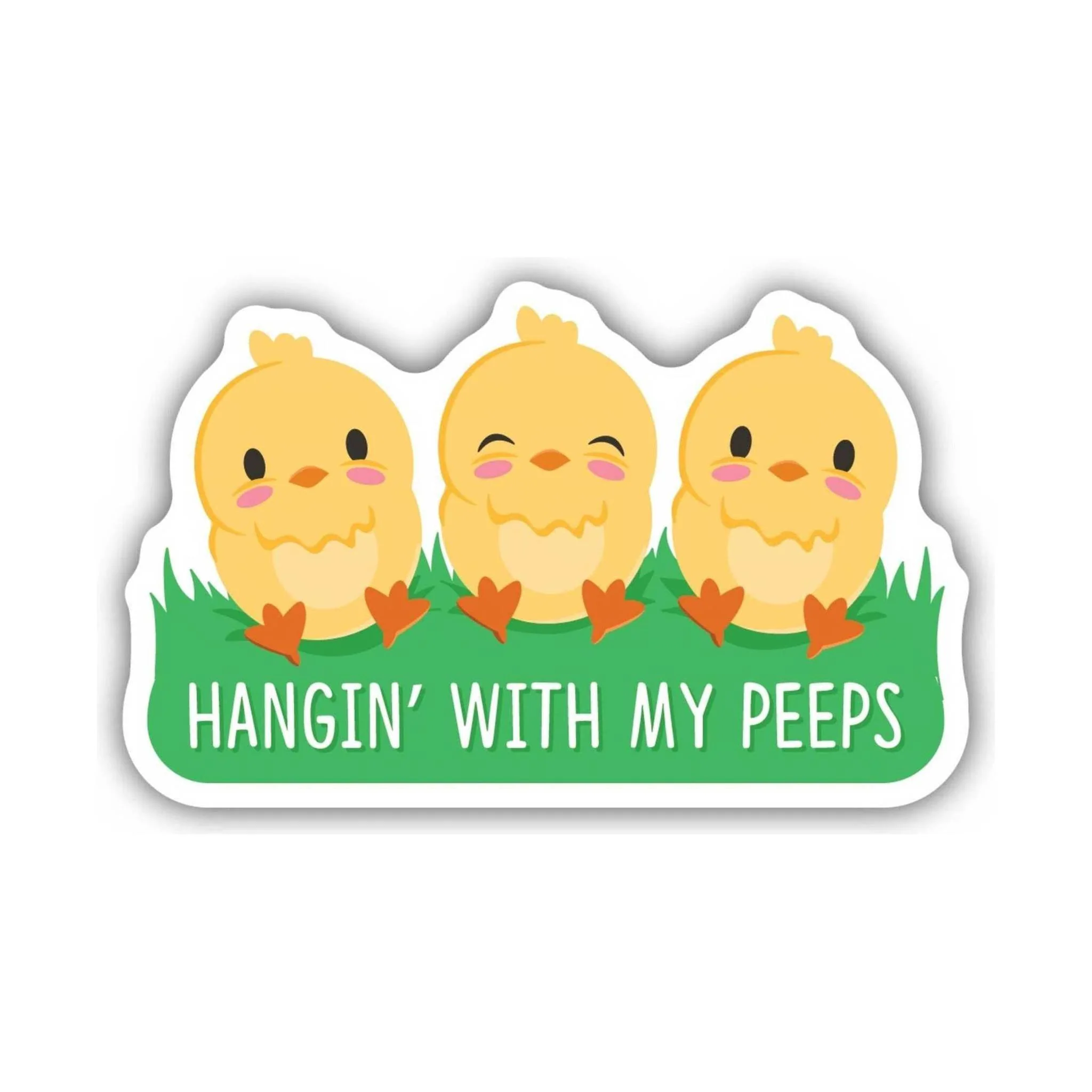Sticker Northwest Hanging With Peeps