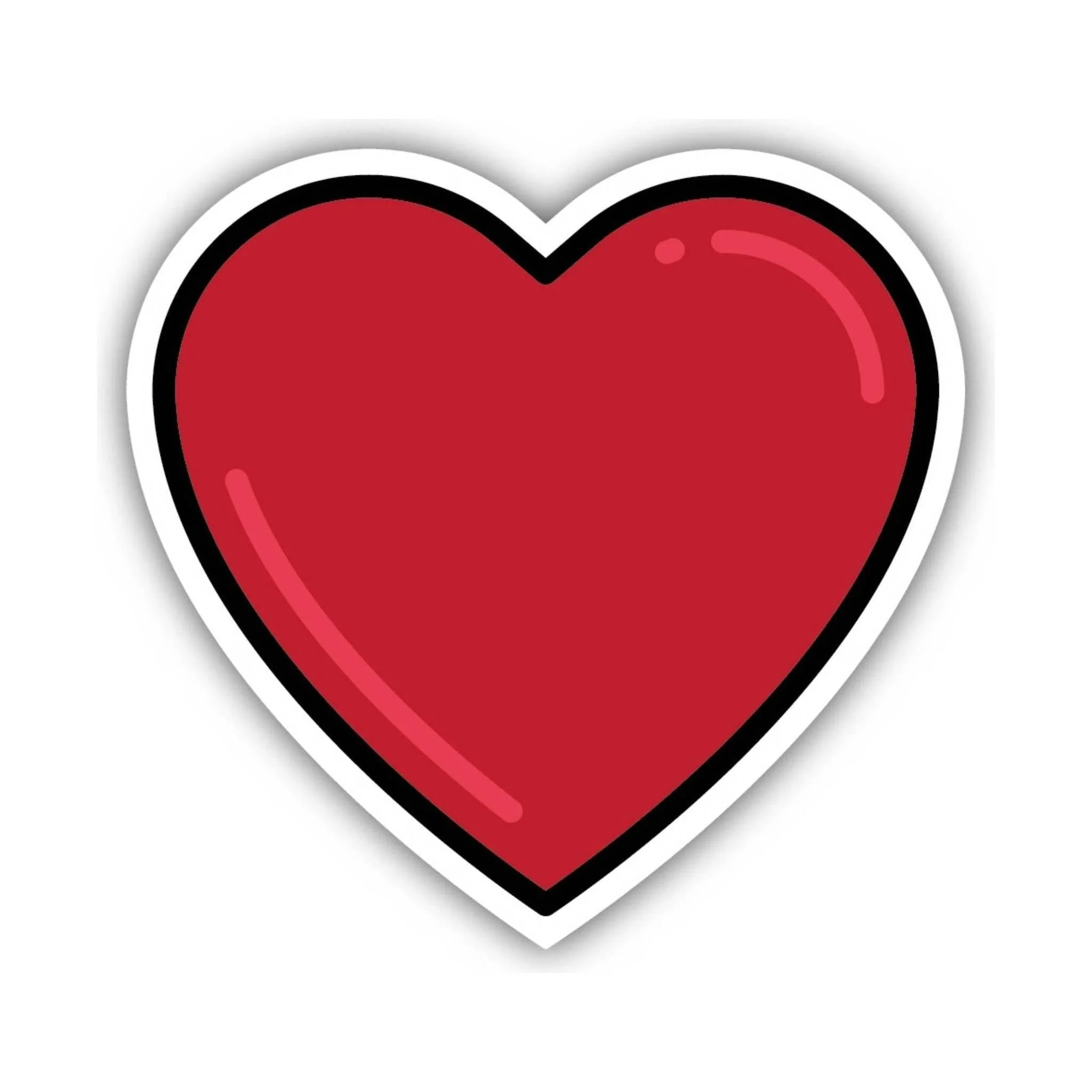 Sticker Northwest Red Heart