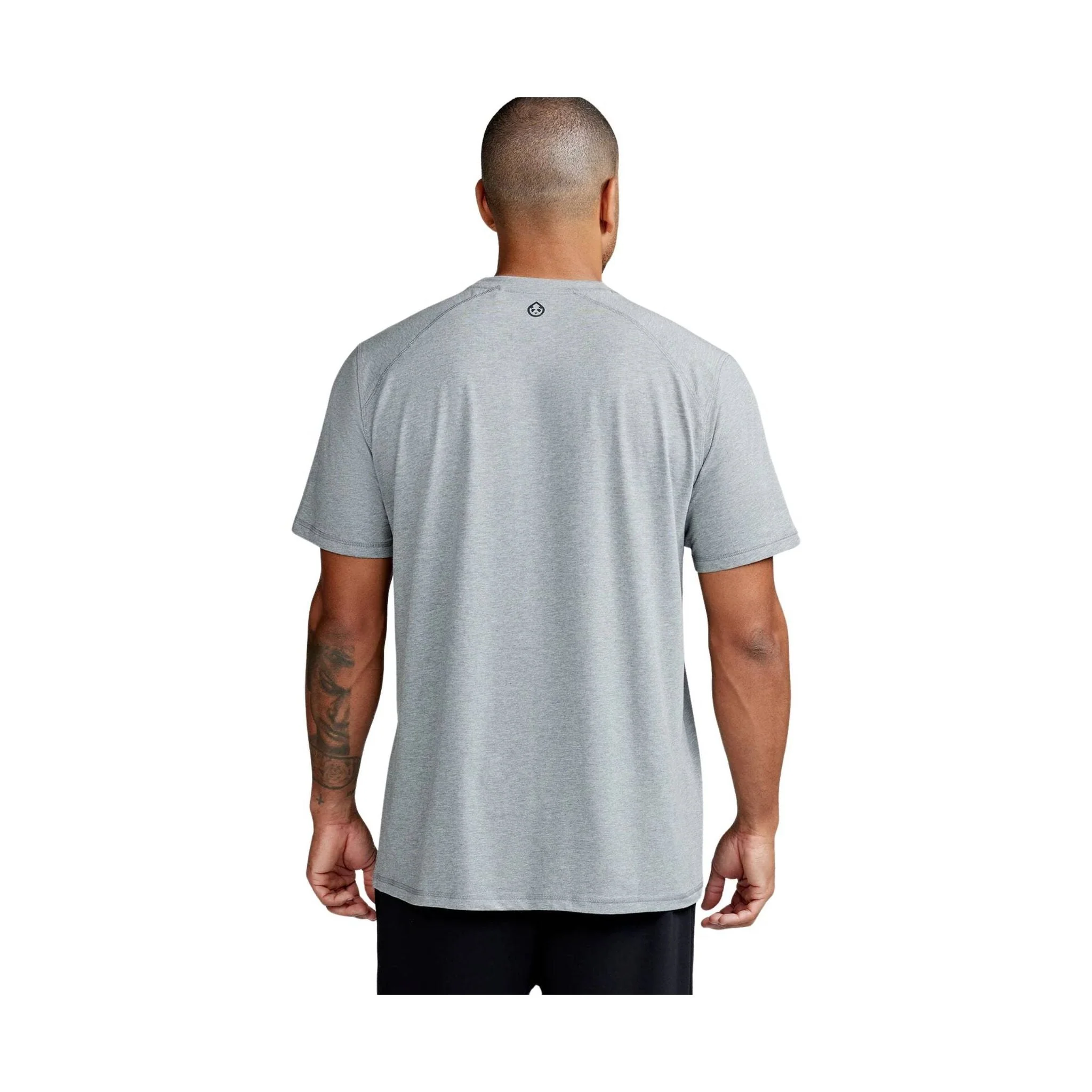 Tasc Men's Carrollton Fitness Tee - Heather Gray - Image 2