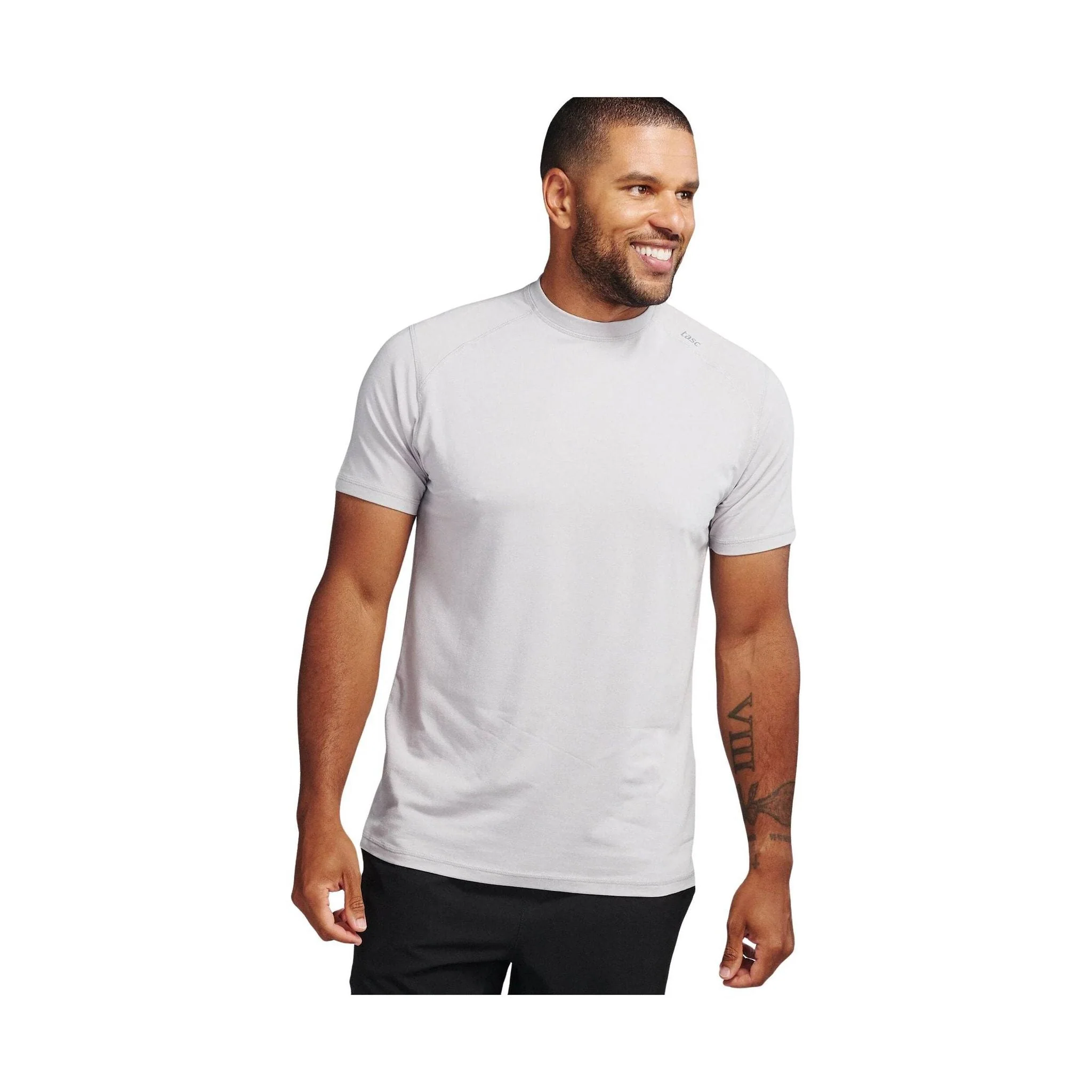 Tasc Men's Carrollton Fitness Tee - White
