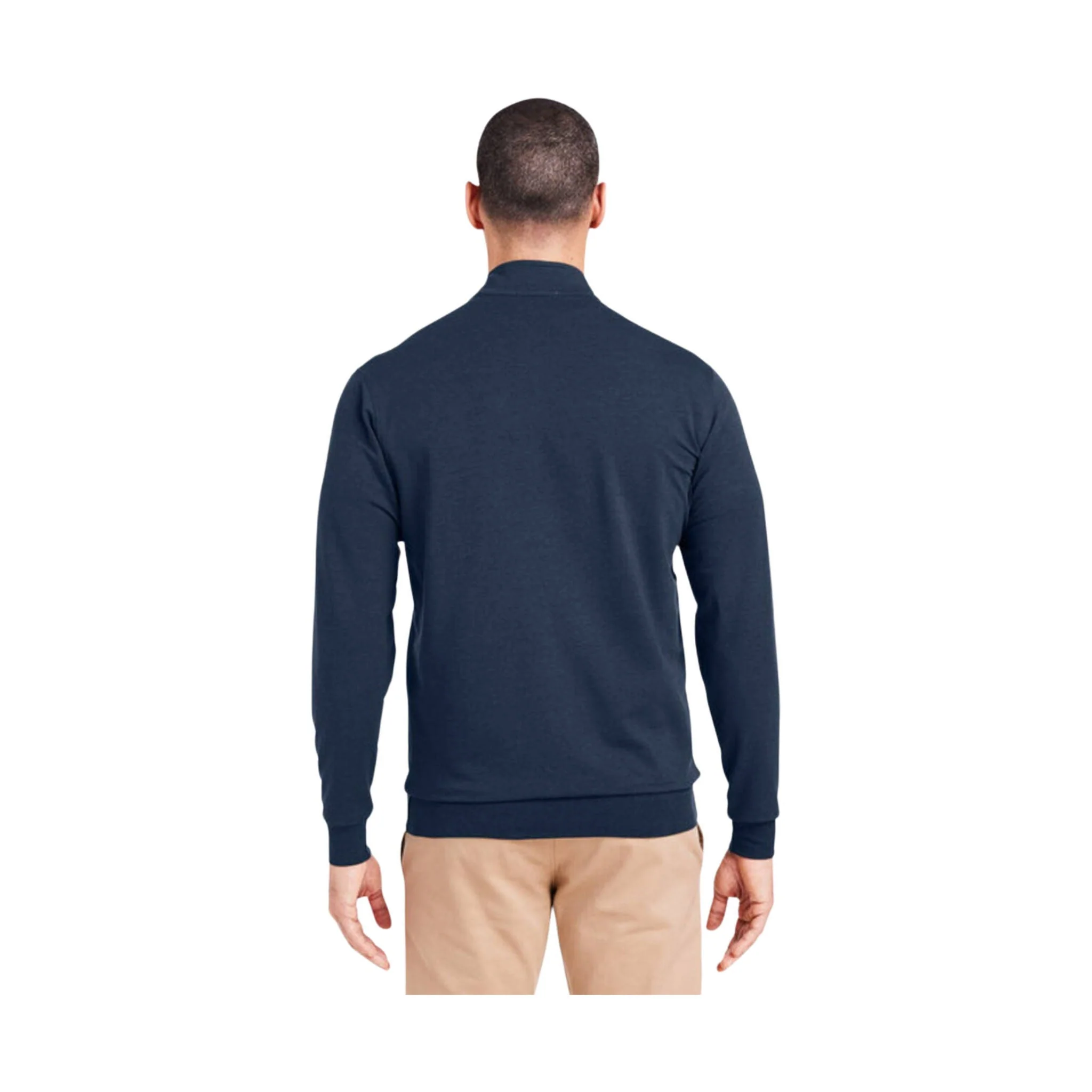 Tasc Men's Cloud French Terry Quarter Zip - Classic Navy - Image 3