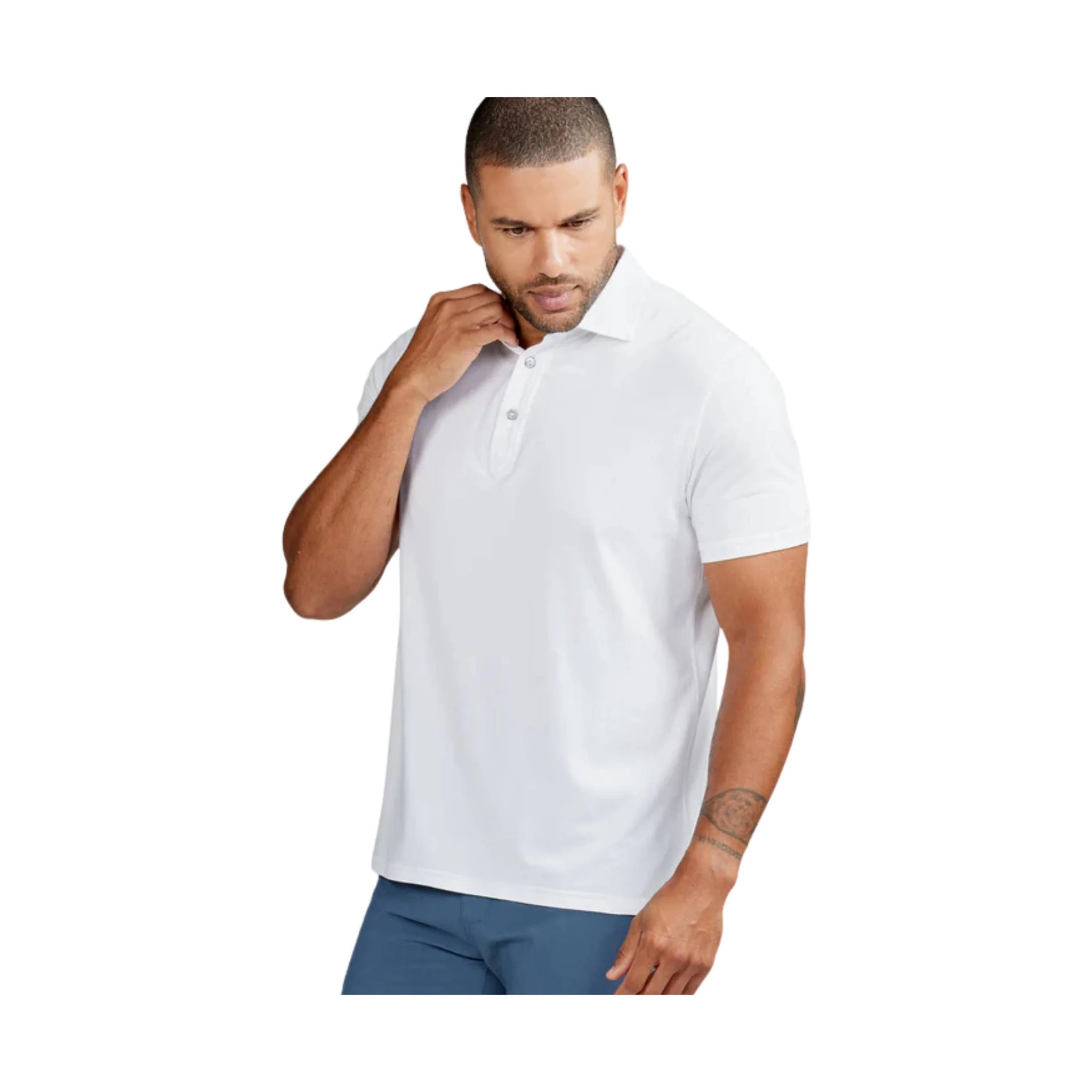 Tasc Men's Everywear Polo - White - Image 2