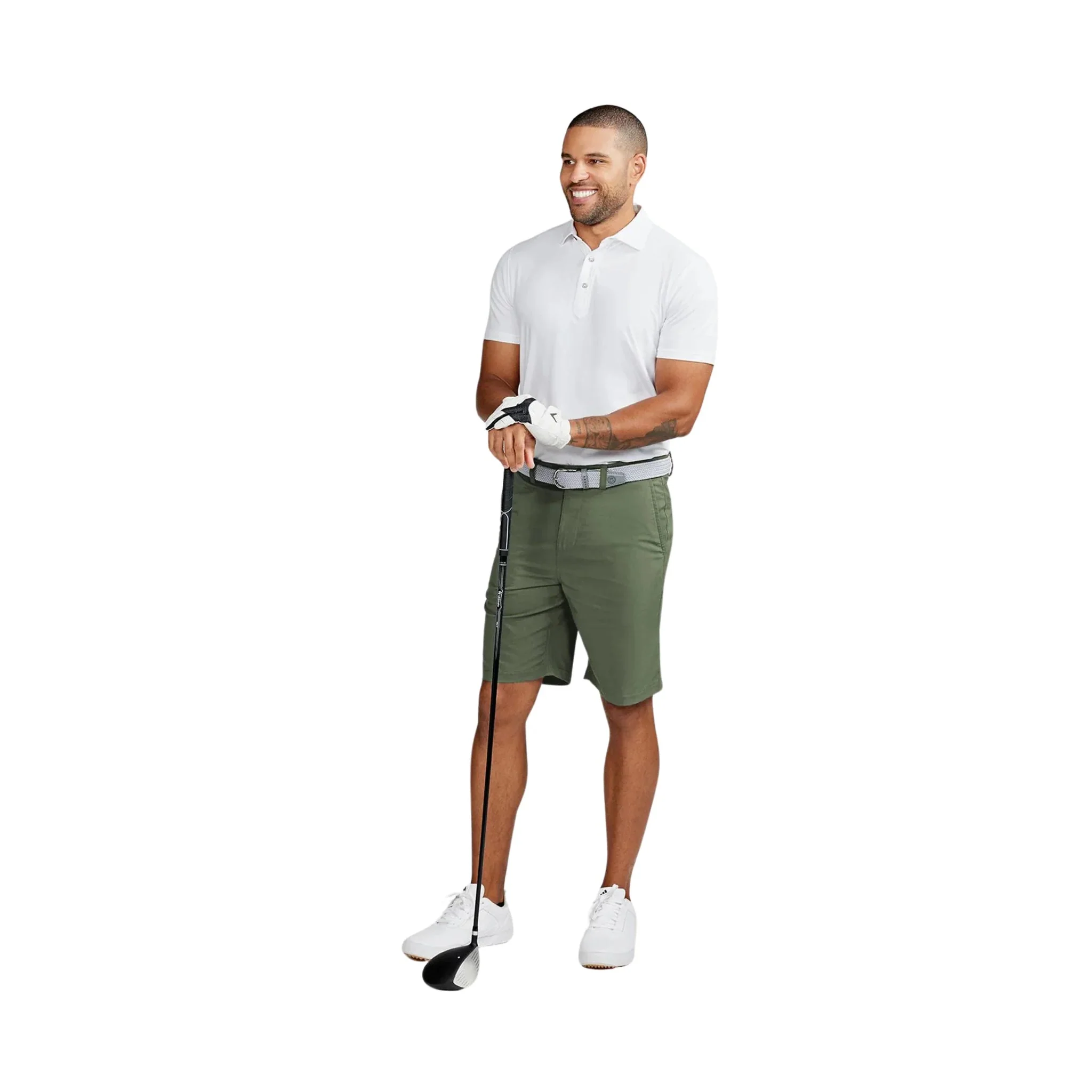 Tasc Men's Motion 9 Inch Short - Olive - Image 4