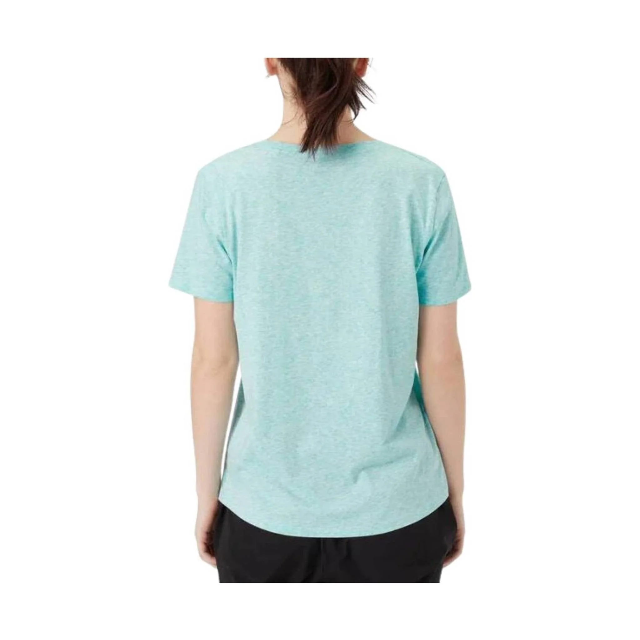 Tasc Women's All Day V-Neck Top - Joyful Blue Heather - Image 2