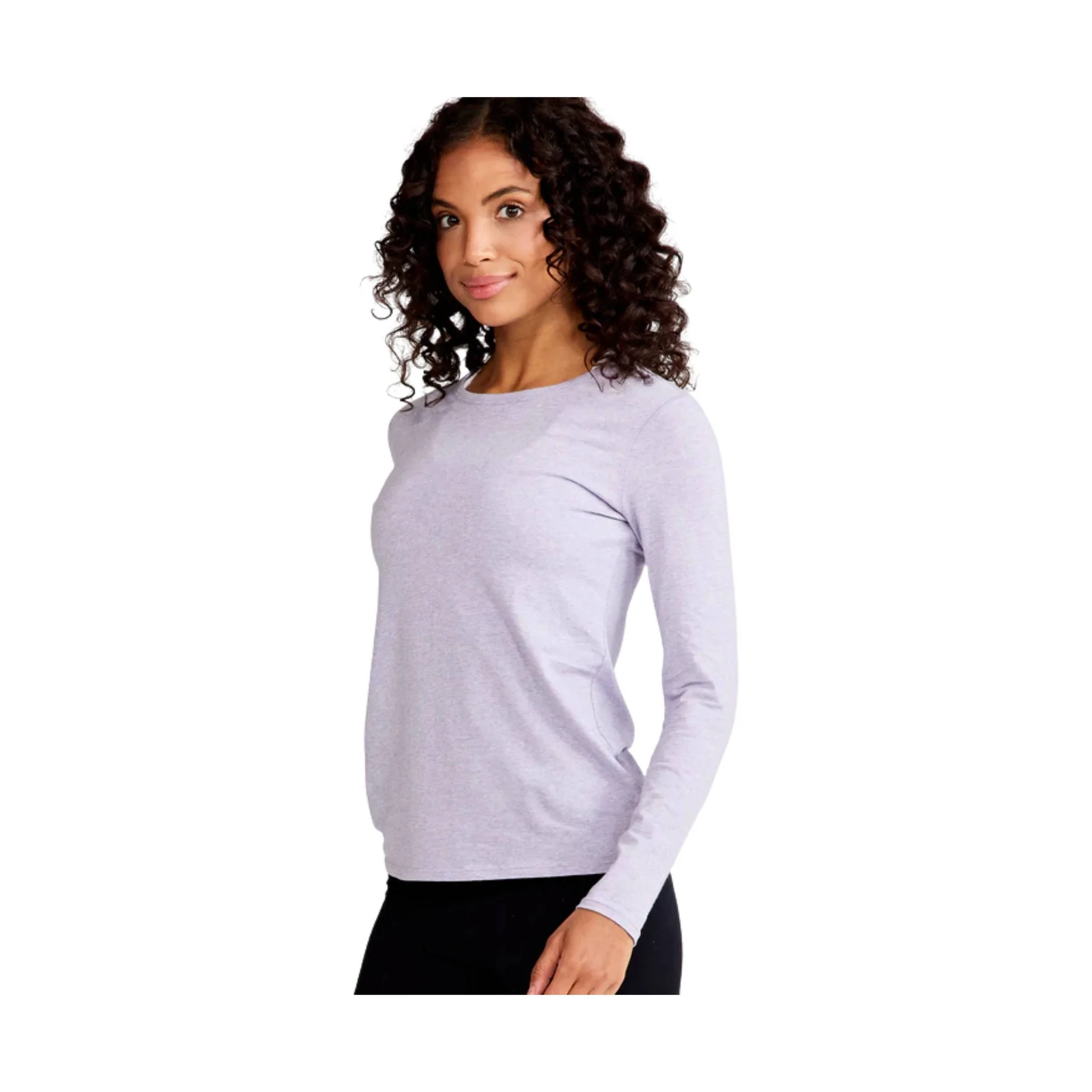 Tasc Women's Nola Long Sleeve Shirt - Lavender Heather - Image 2