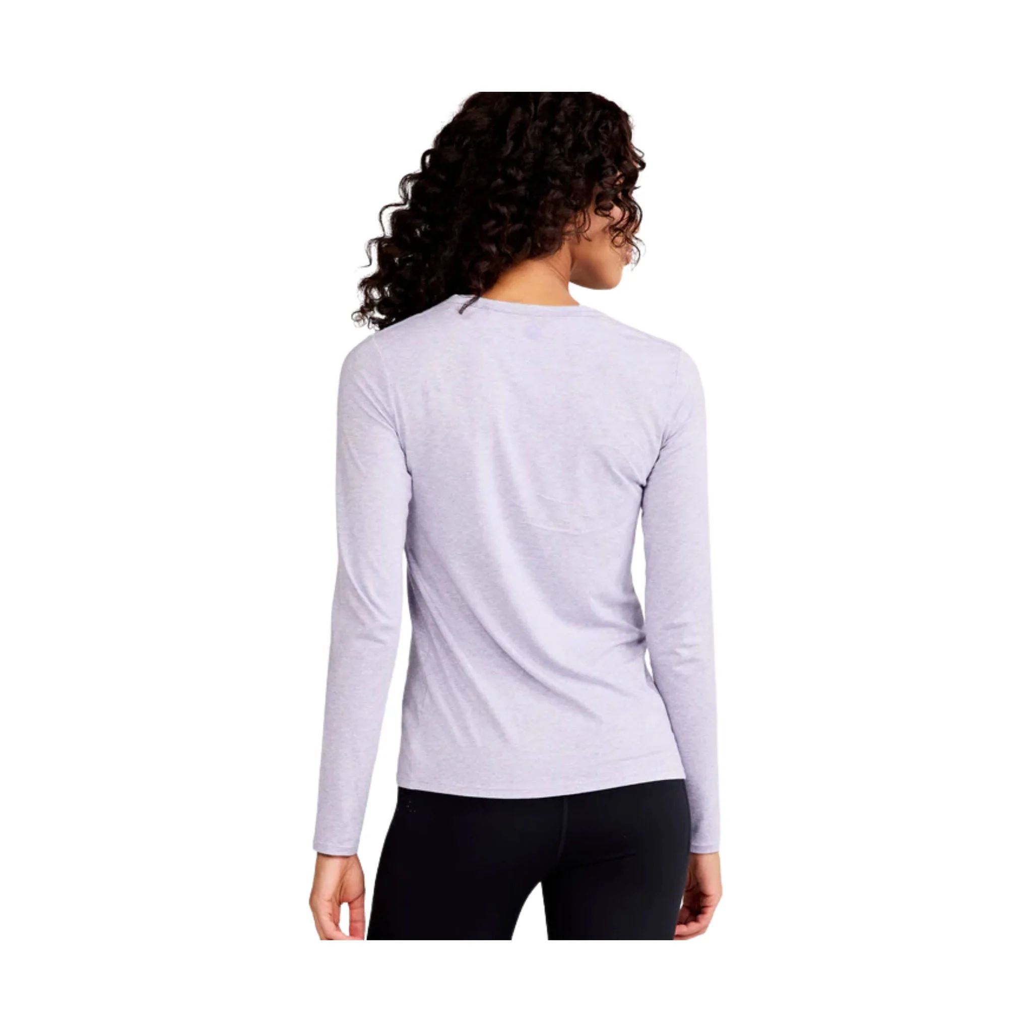 Tasc Women's Nola Long Sleeve Shirt - Lavender Heather - Image 3