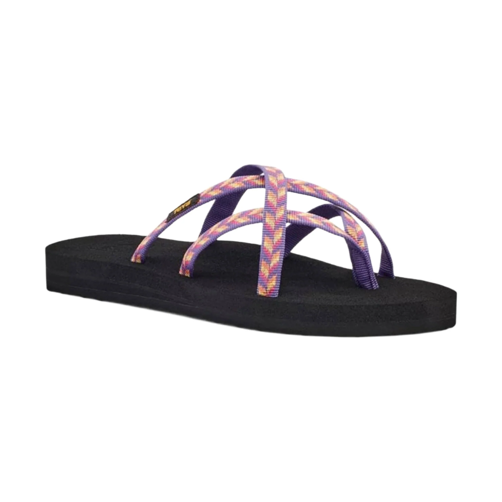 Teva Women's Olowahu Sandal -Retro Geometric Pink - Image 2