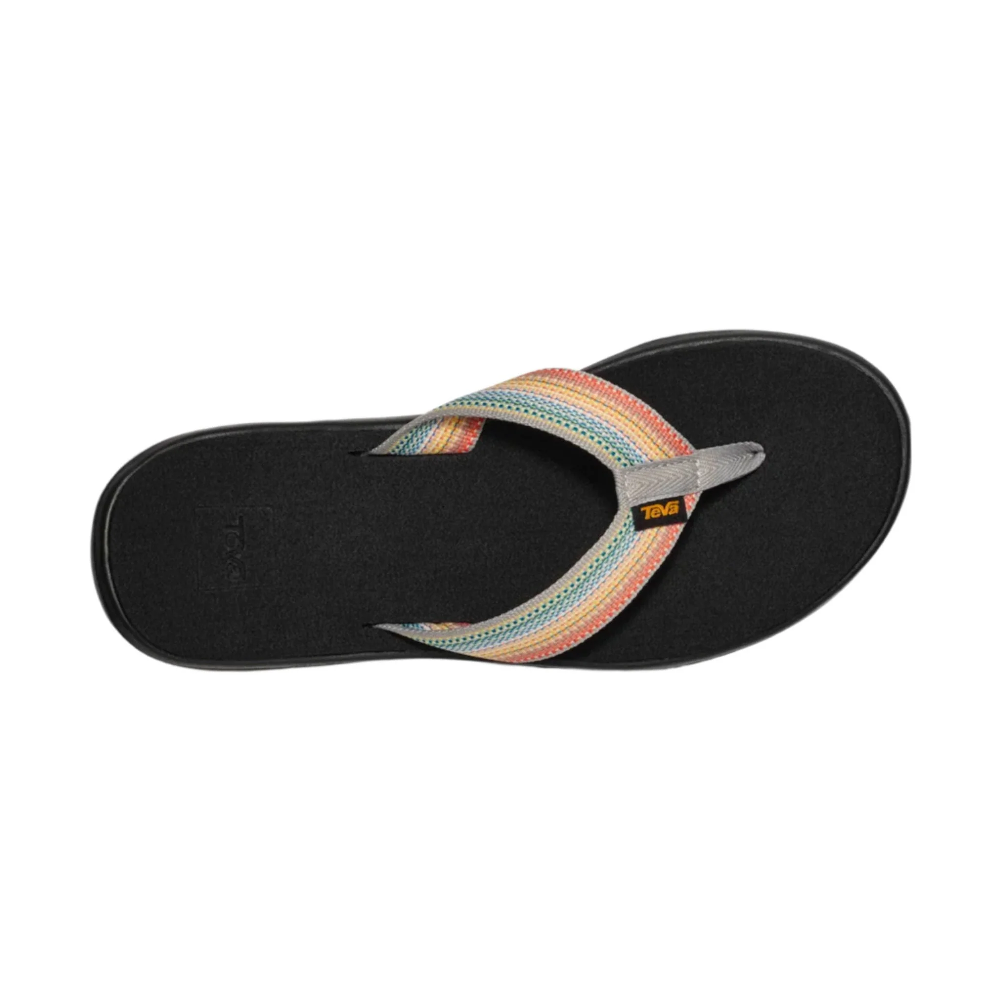 Teva Women's Voya Flip Flop - Antiguous Grey Multi - Image 4