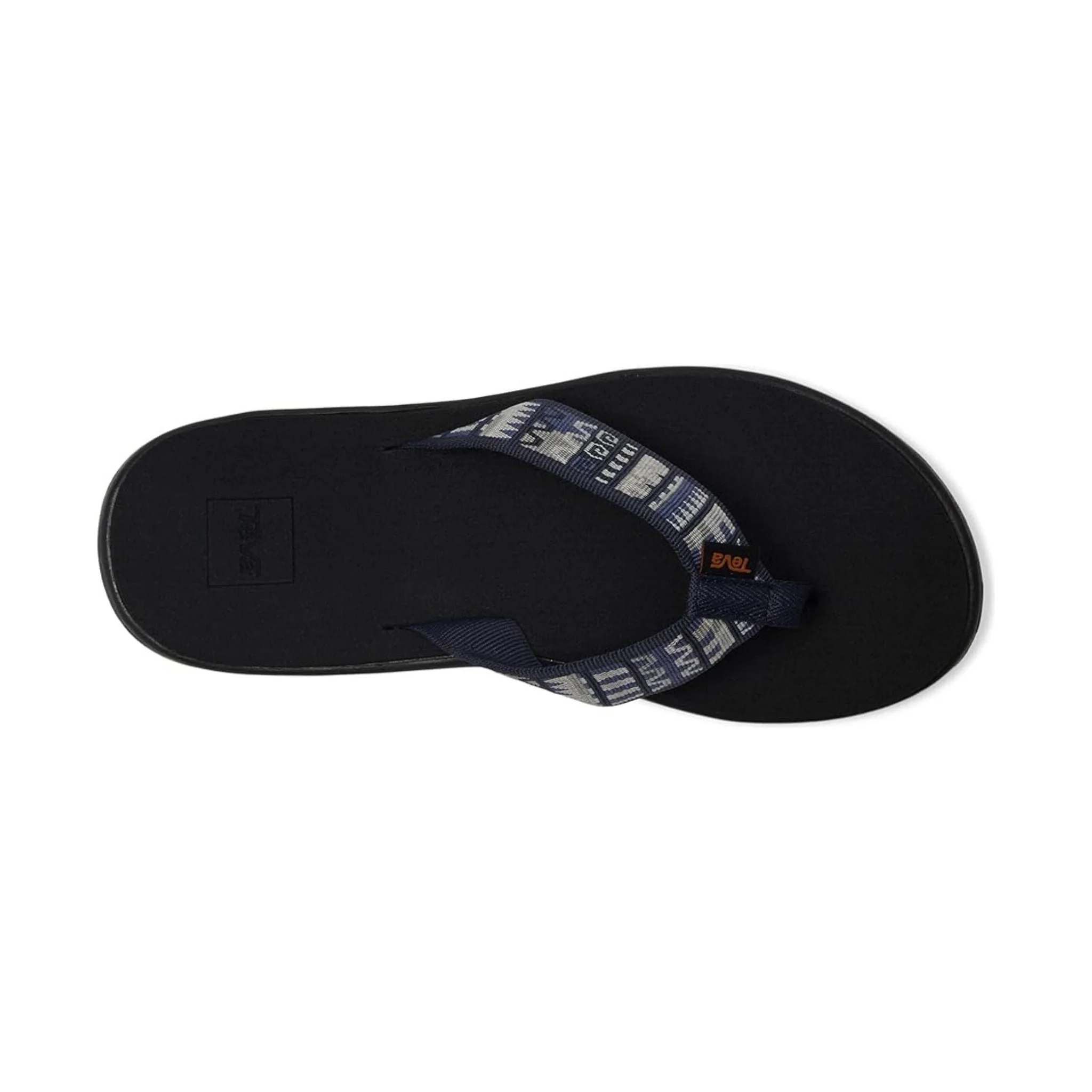 Teva Women's Voya Flip Flop - Geo Mashup Navy - Image 4