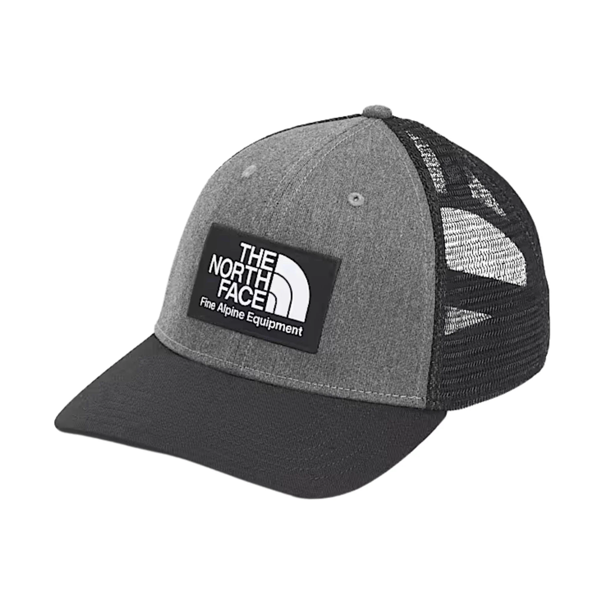 The North Face Deep Fit Mudder Trucker Hat - TNF Black/TNF Medium Grey Heather