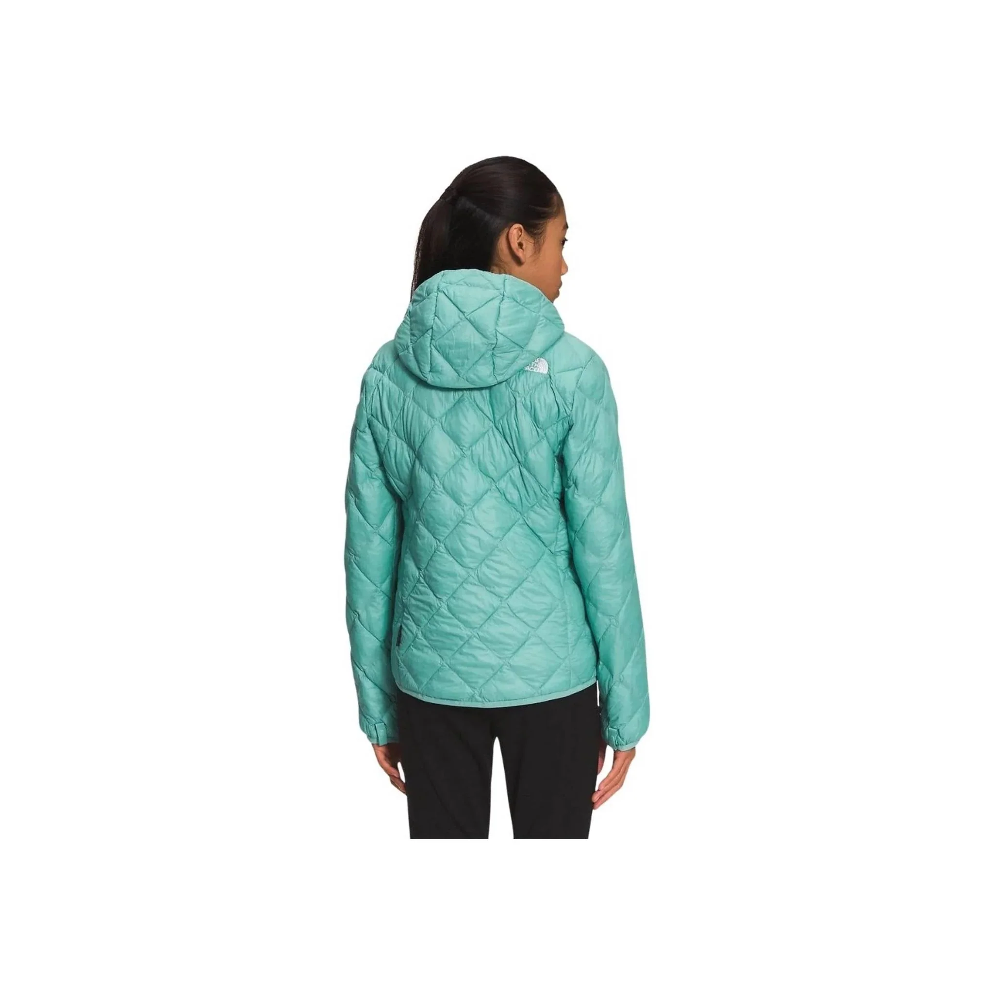 The North Face Kids' ThermoBall Hooded Jacket - Wasabi - Image 3