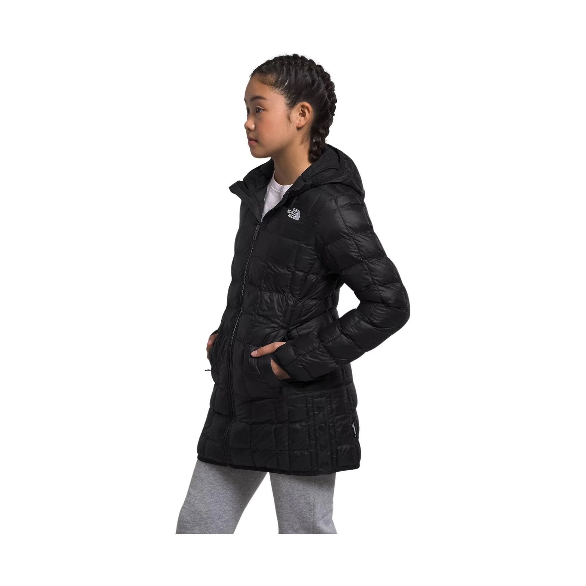 The North Face Kids' ThermoBall Parka - Black - Image 2