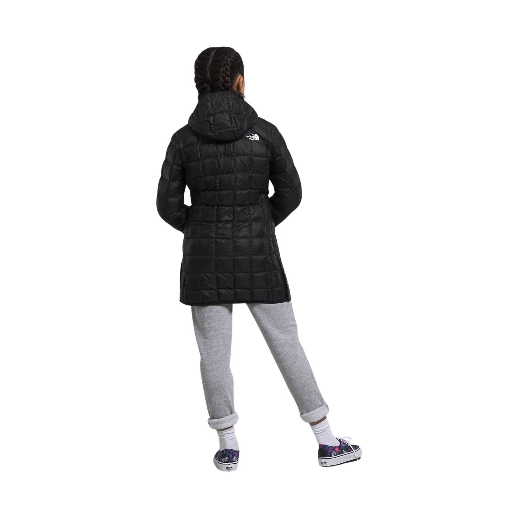 The North Face Kids' ThermoBall Parka - Black - Image 3