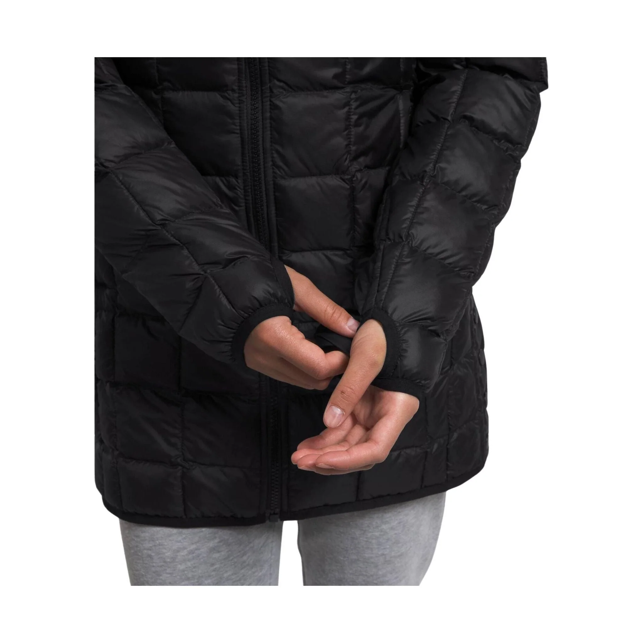 The North Face Kids' ThermoBall Parka - Black - Image 5