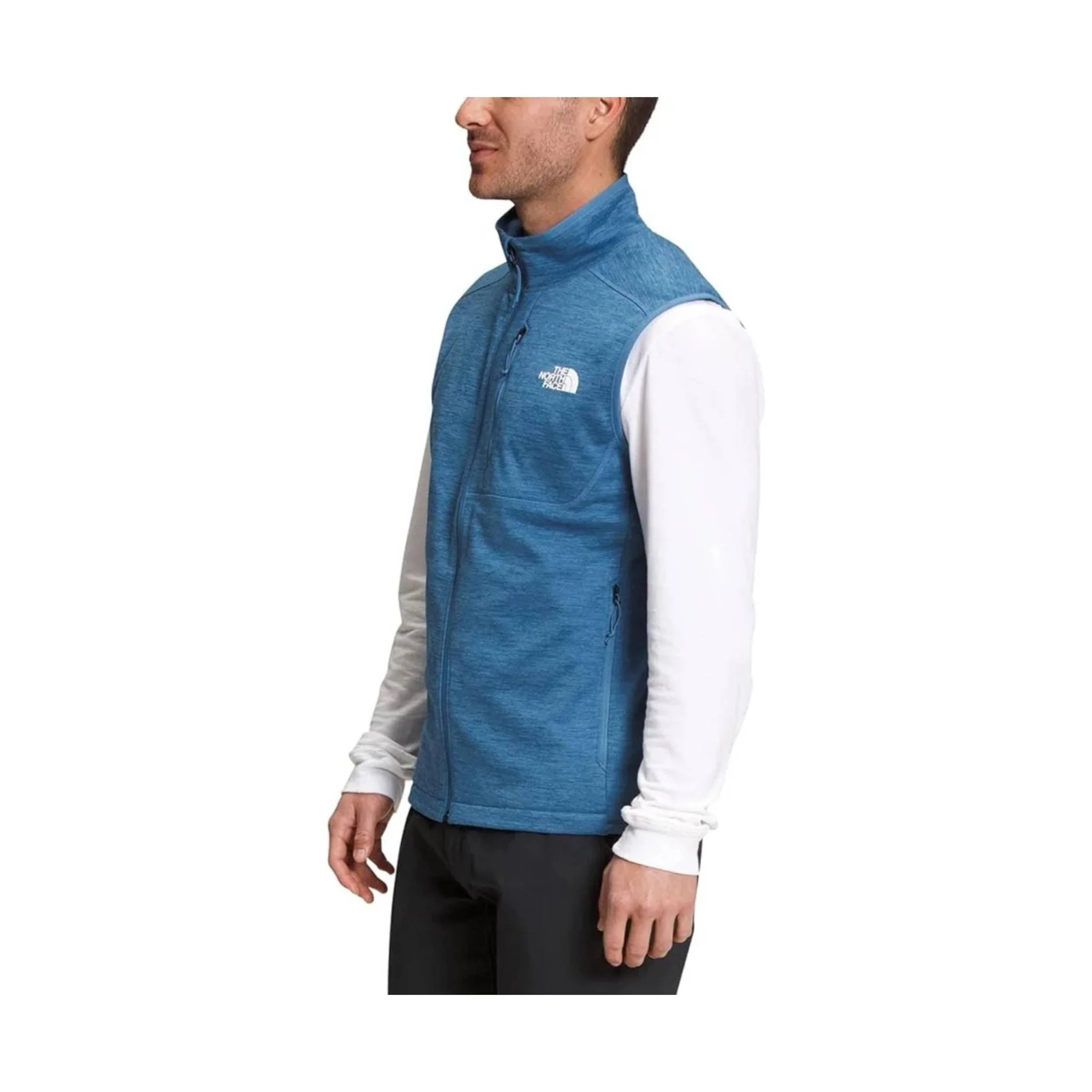 The North Face Men's Canyonlands Vest - Federal Blue Heather - Image 2