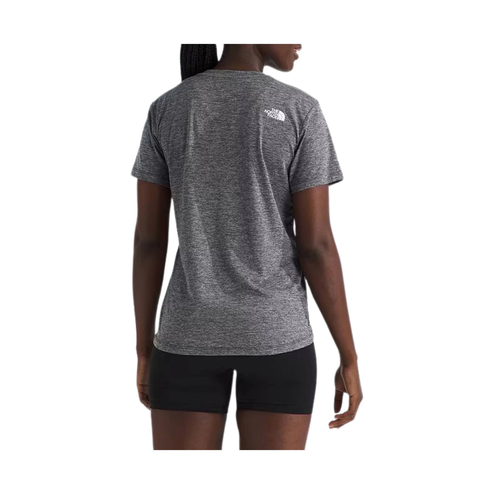 The North Face Women's Flex FlashDry Tee - TNF Black Light Heather - Image 2