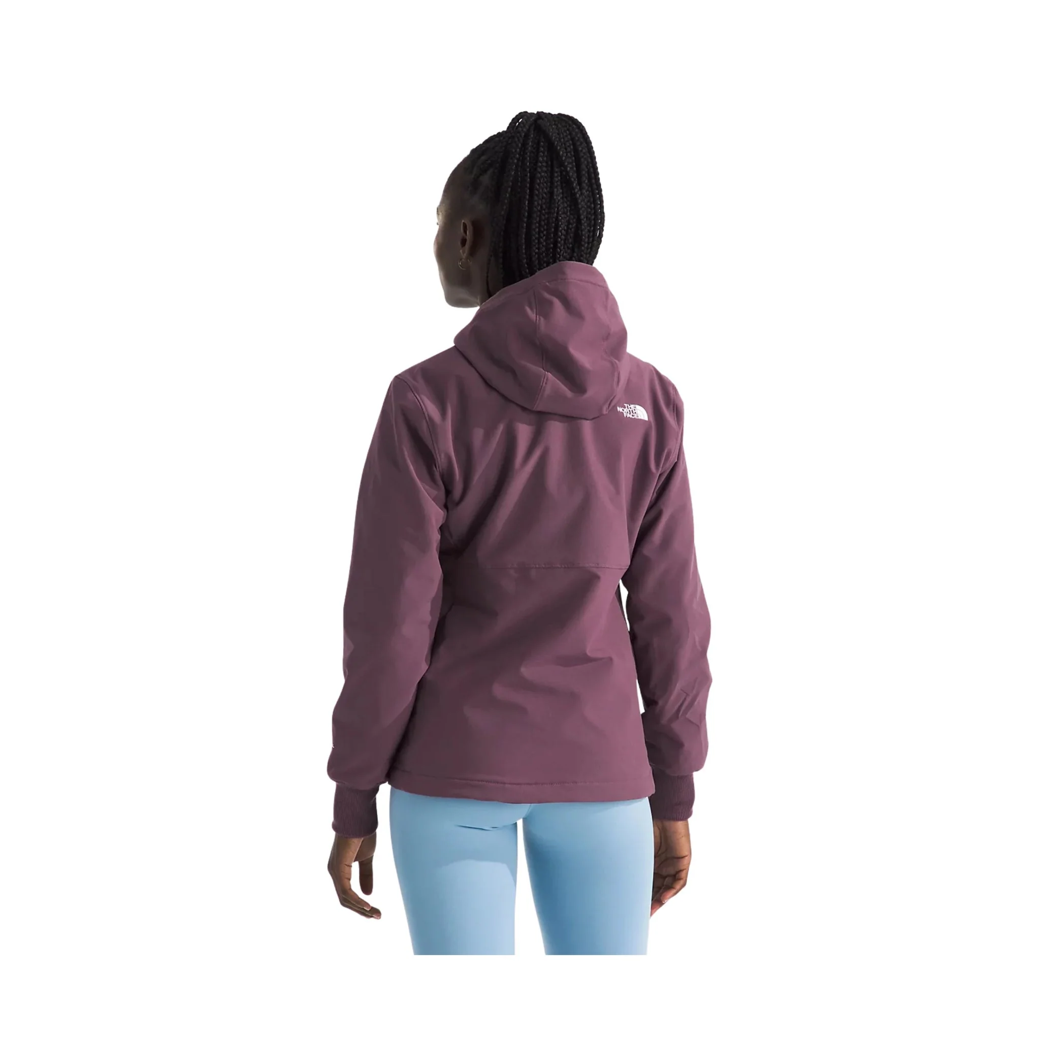 The North Face Women's Shelbe Raschel Hoodie Jacket - Midnight Mauve - Image 3