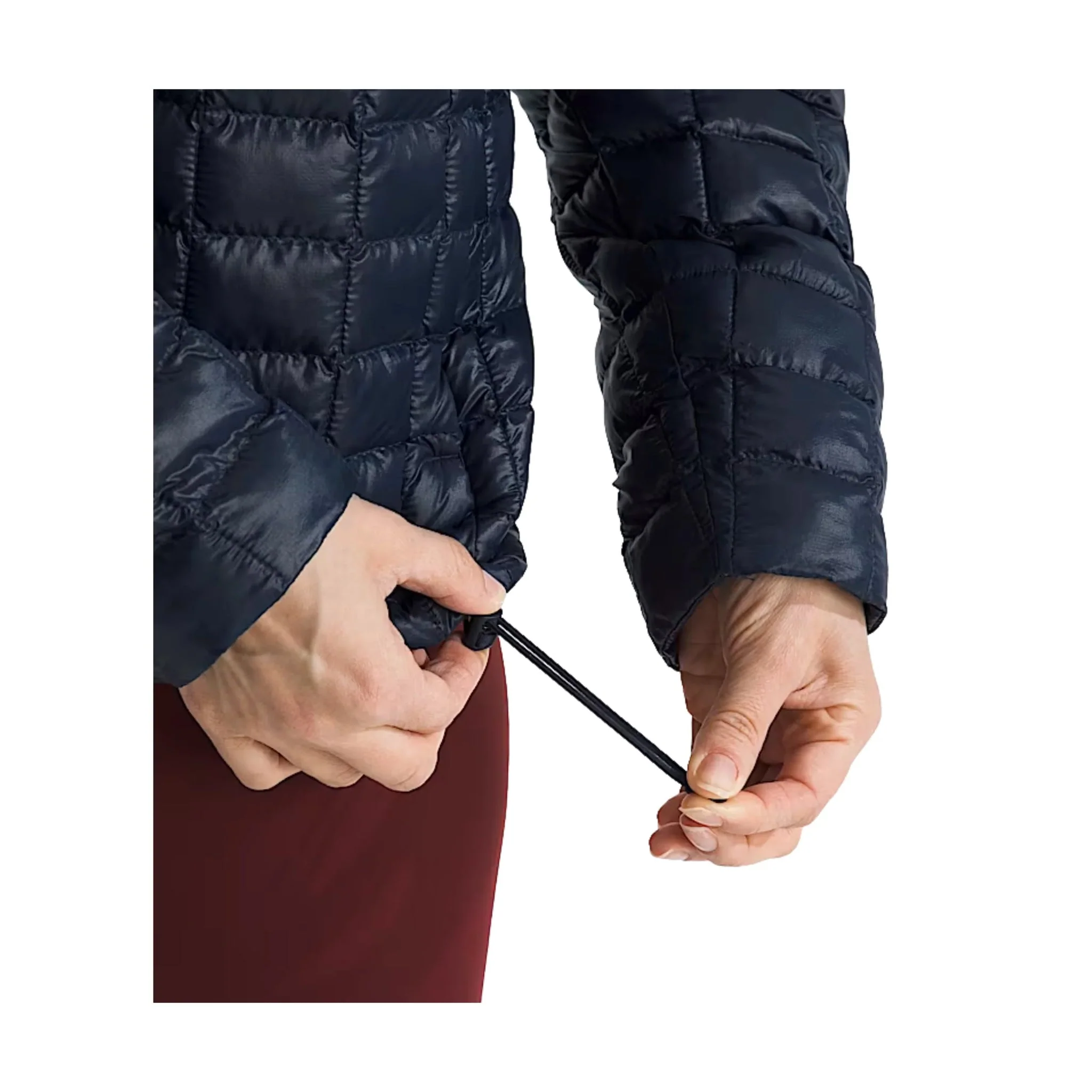 The North Face Women's Thermoball Hooded Jacket - Summit Navy - Image 6