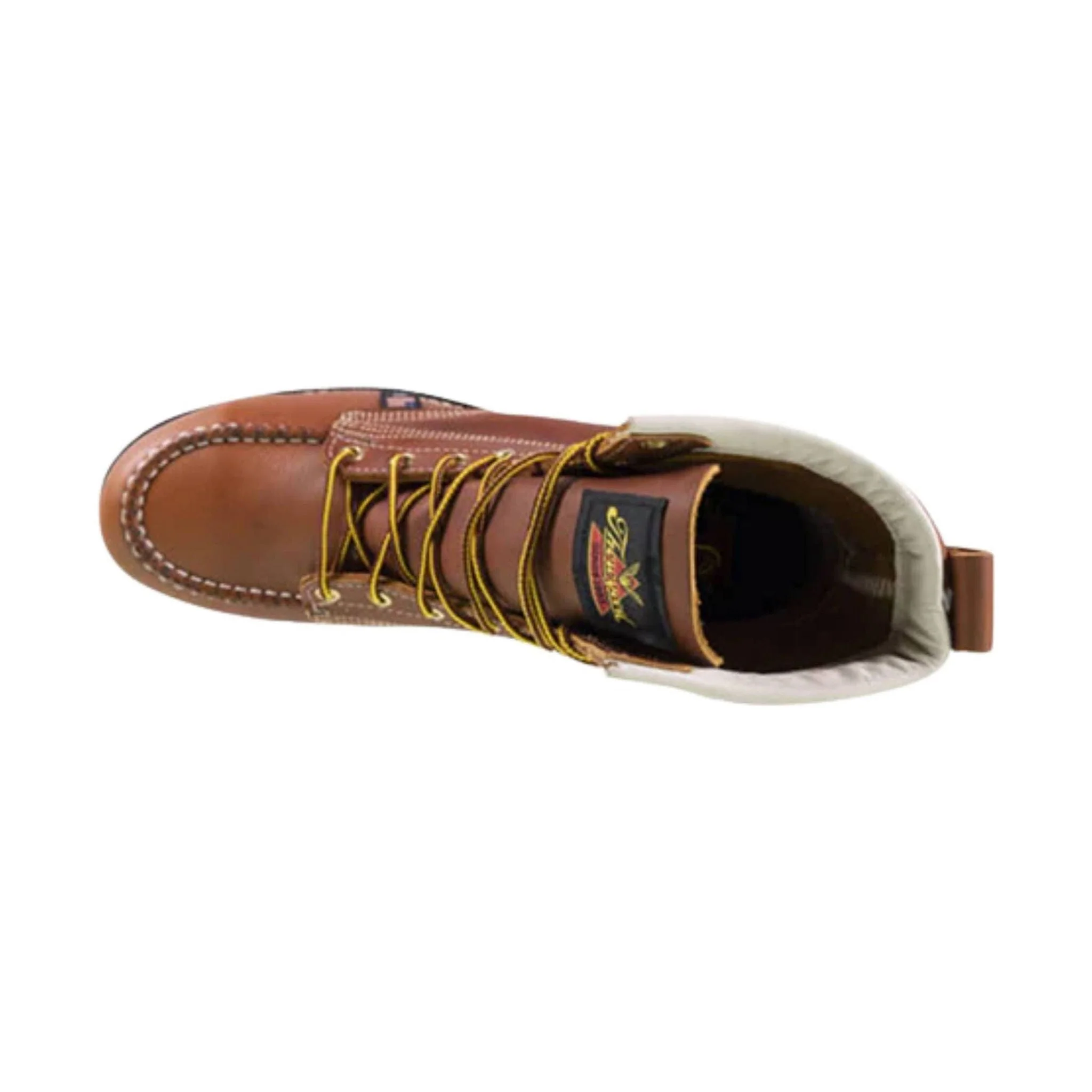 Thorogood Men's 6 Inch Moc Steel Toe Work Boot - Tobacco - Image 3