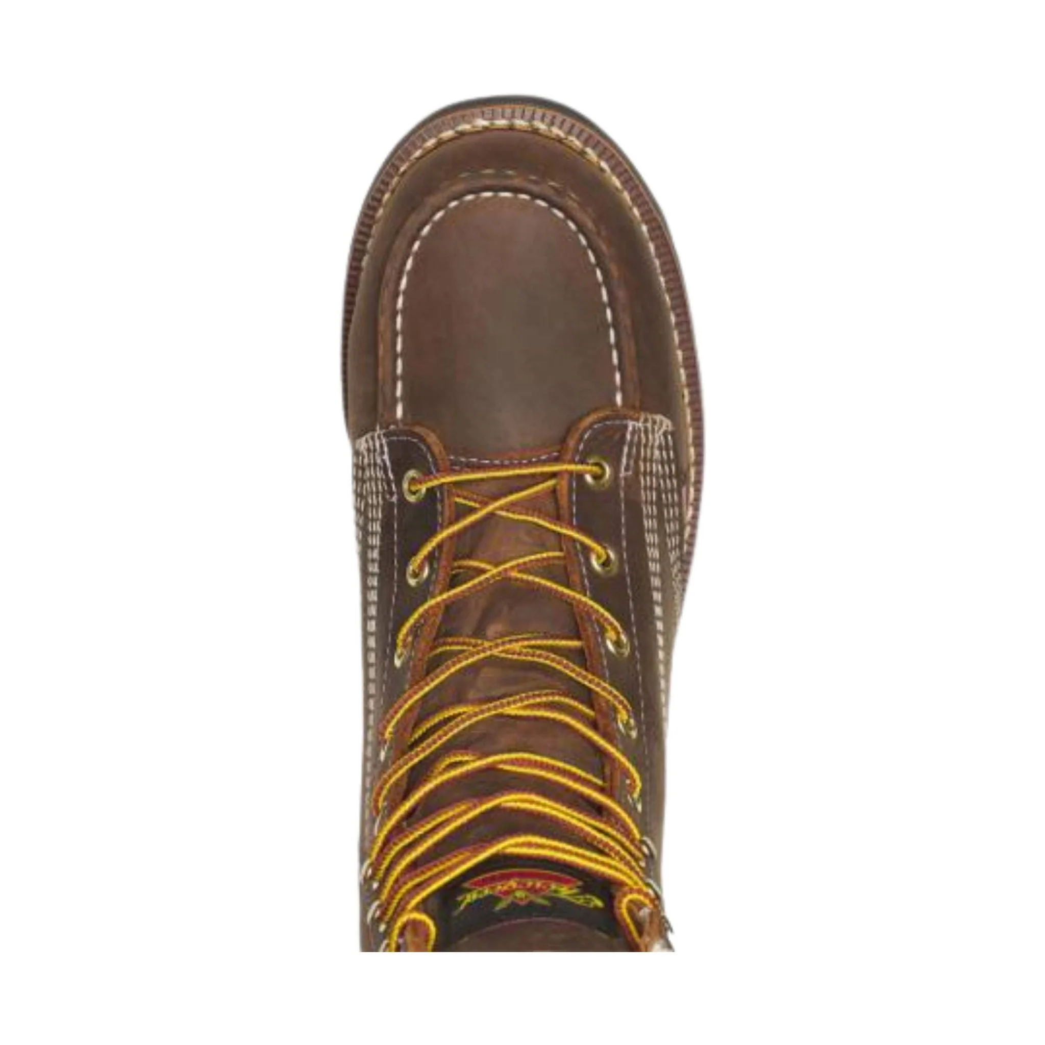 Thorogood Men's 8 Inch American Heritage Moc Black Wedge Work Boot - Brown - Image 4