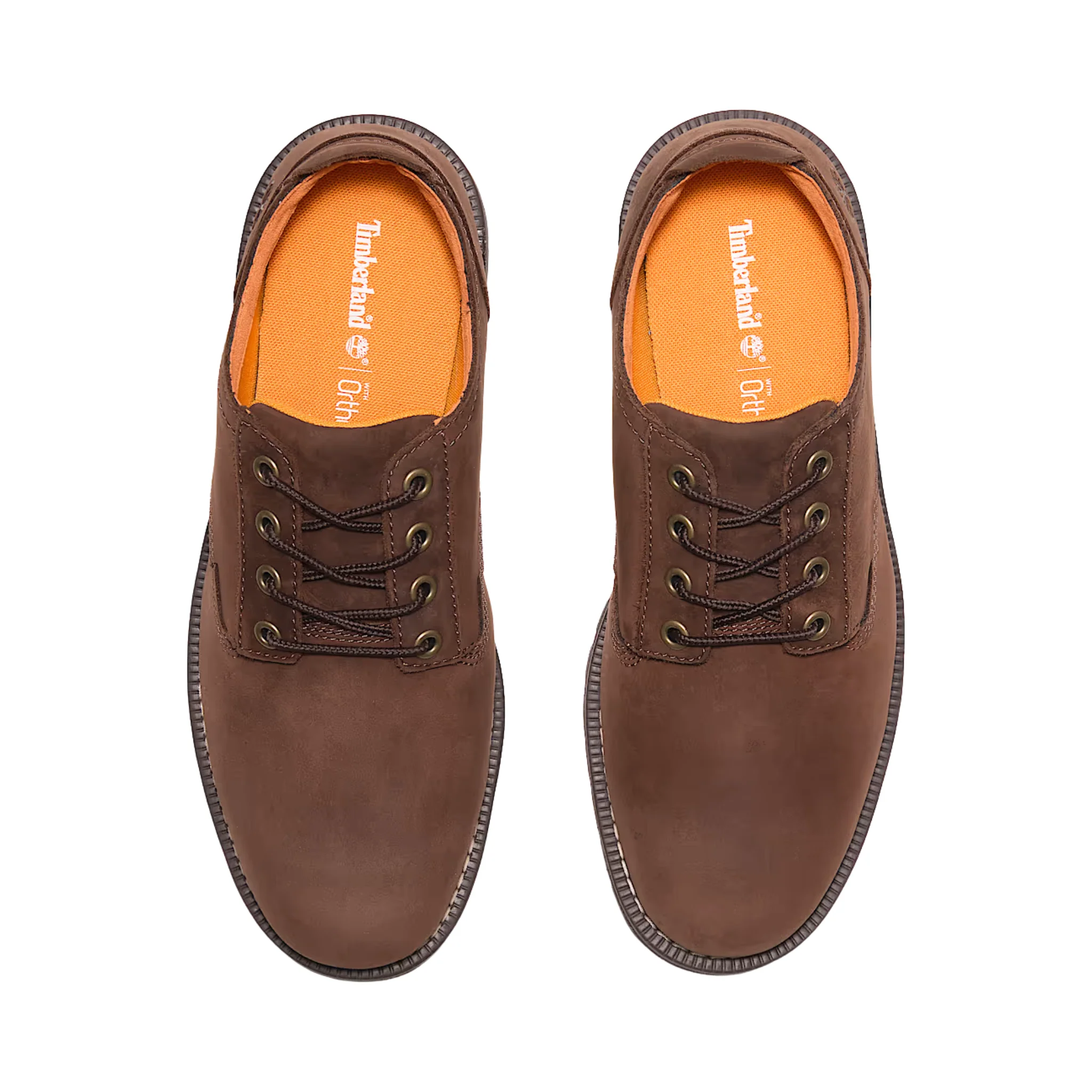 Timberland Men's Redwood Falls Waterproof Lace Up Shoes - Dark Brown Nubuck - Image 4