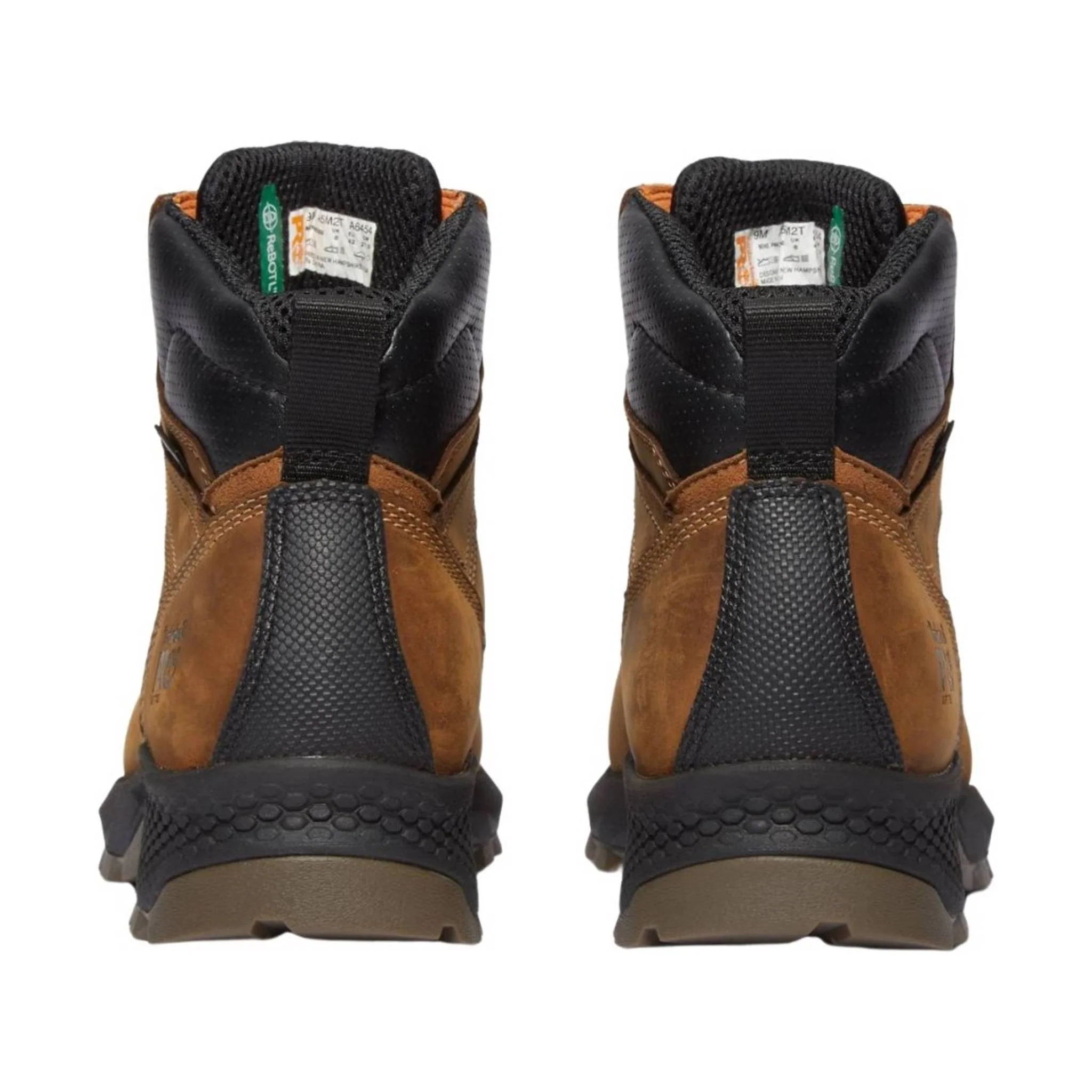 Timberland Pro Men's 6 Inch Titan EV Soft Toe Waterproof Work Boots - Brown - Image 5