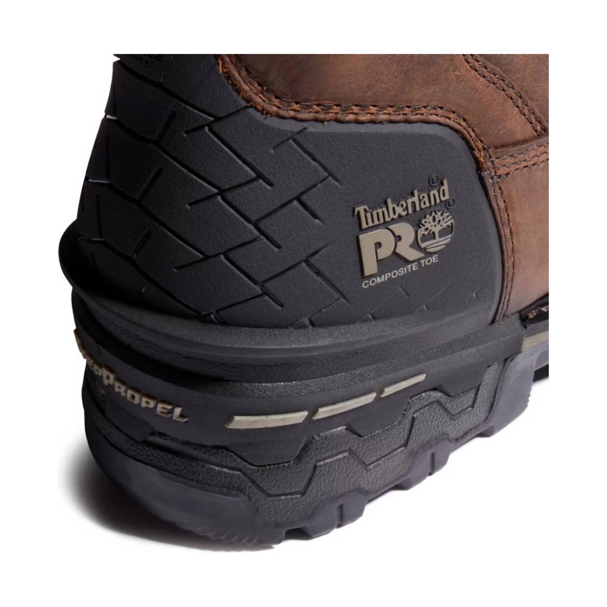 Timberland Pro Men's Boondock HD 6 Inch Composite Toe Work Boot - Brown Full-Grain - Image 3