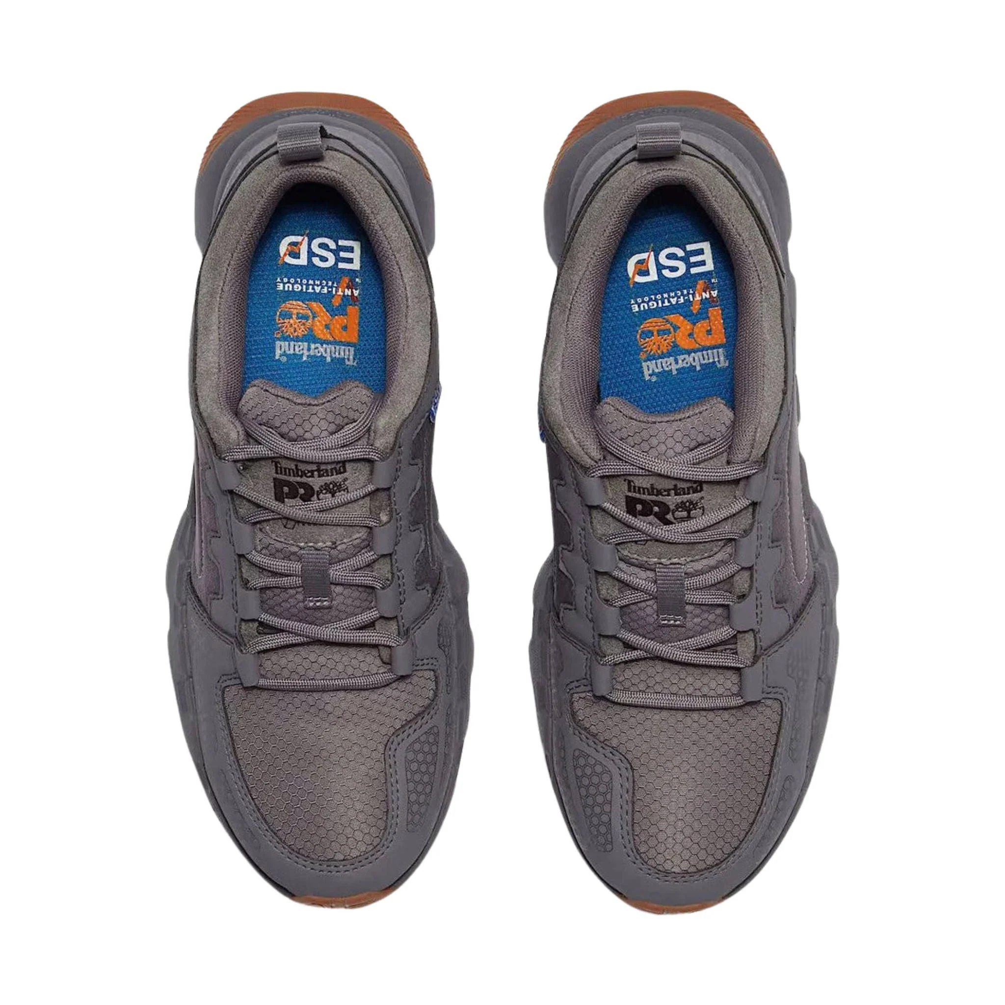 Timberland Pro Men's Powertrain Composite Toe Work Shoes - Grey - Image 3
