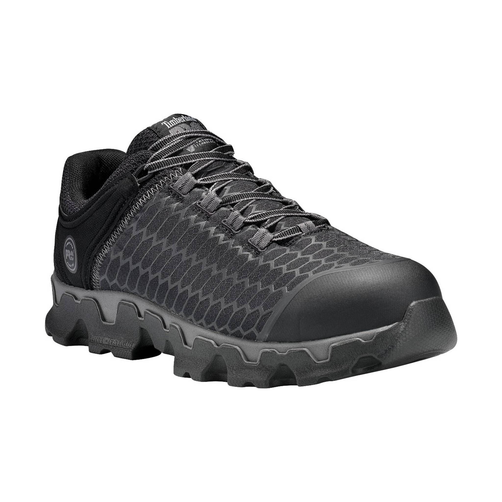 Timberland Pro Men's Powertrain Sport Alloy Toe Work Shoes - Black - Image 2
