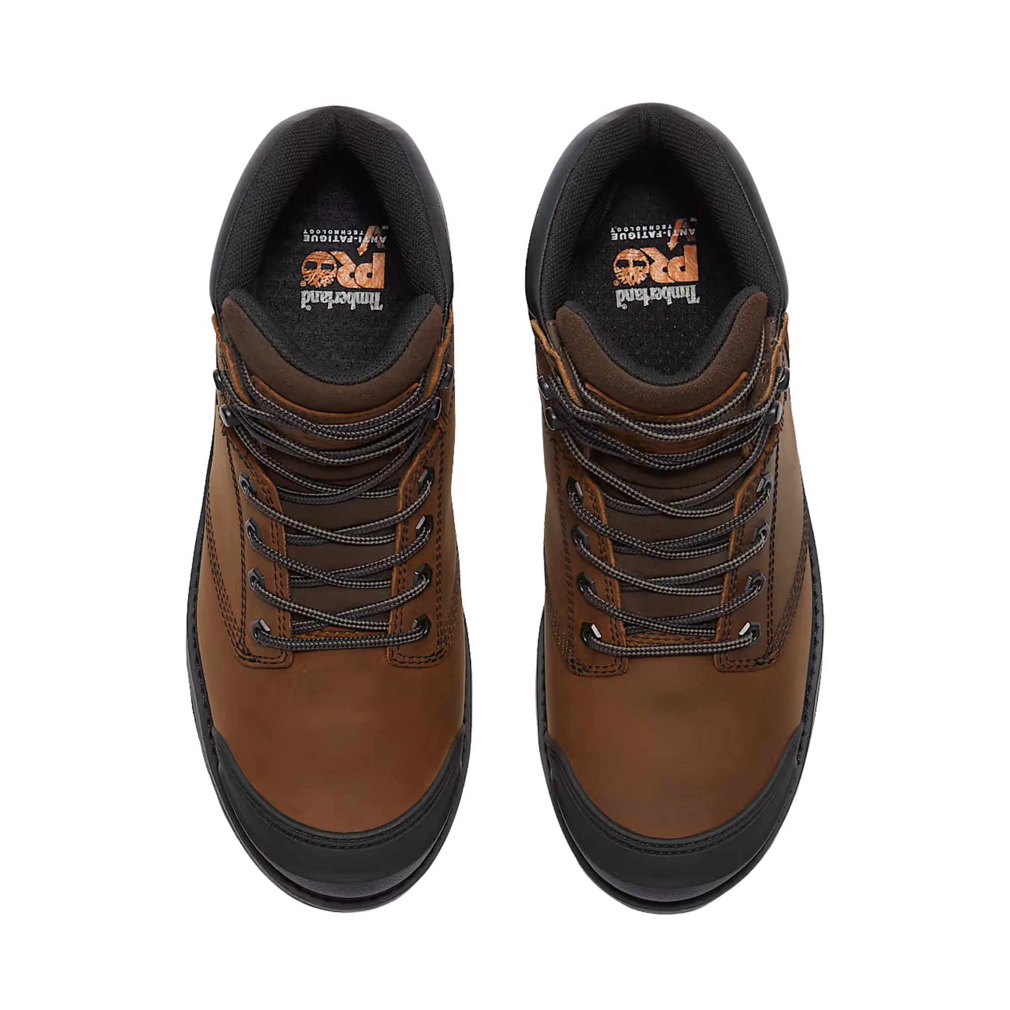 Timberland Pro Men's Titan Tasker 6 Inch Alloy Toe Waterproof With Toe Bumper Work Boots - Light Brown - Image 4