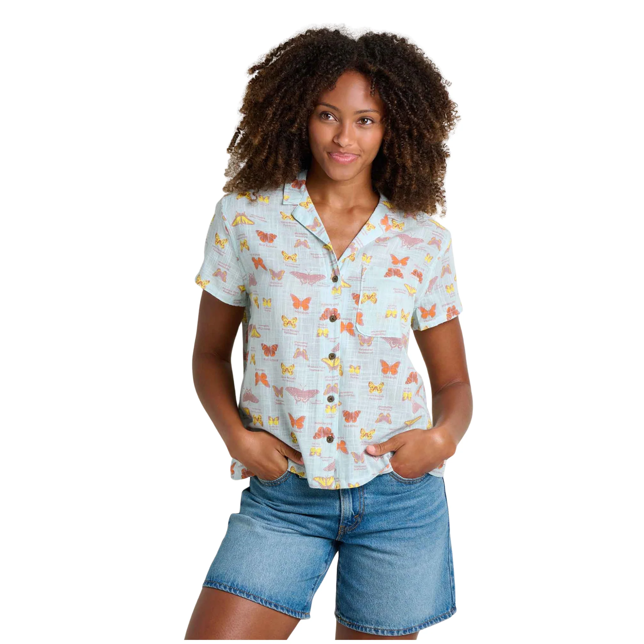 Toad & Co Women's Camp Cove Shirt - Skyway Print