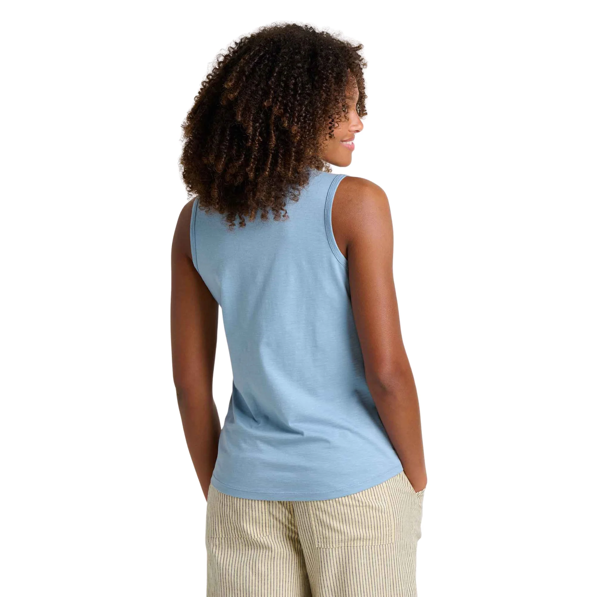 Toad & Co Women's Marley Tank - Weather Blue - Image 2