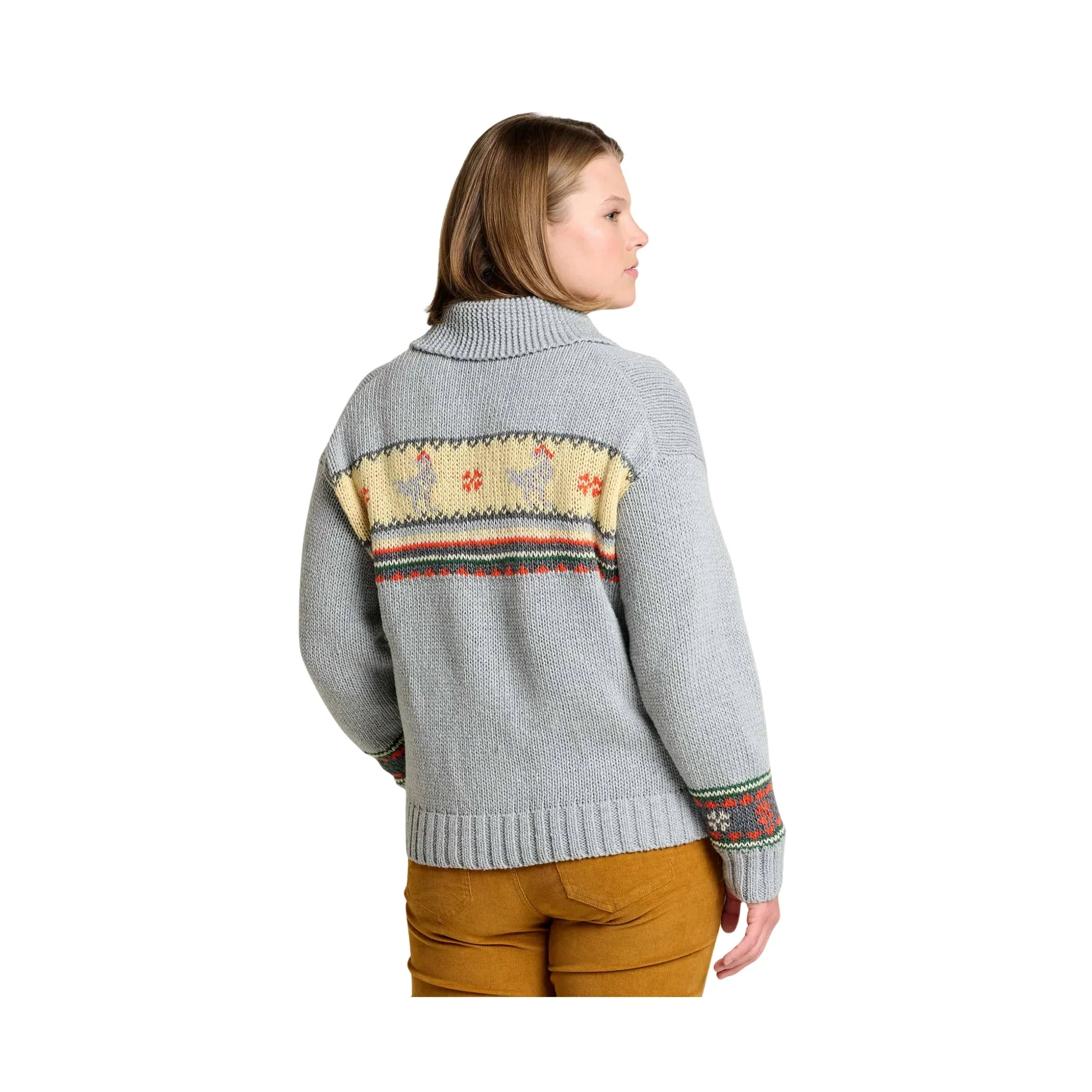 Toad & Co Women's Nitsa Zip Cardigan - Heather Grey - Image 2