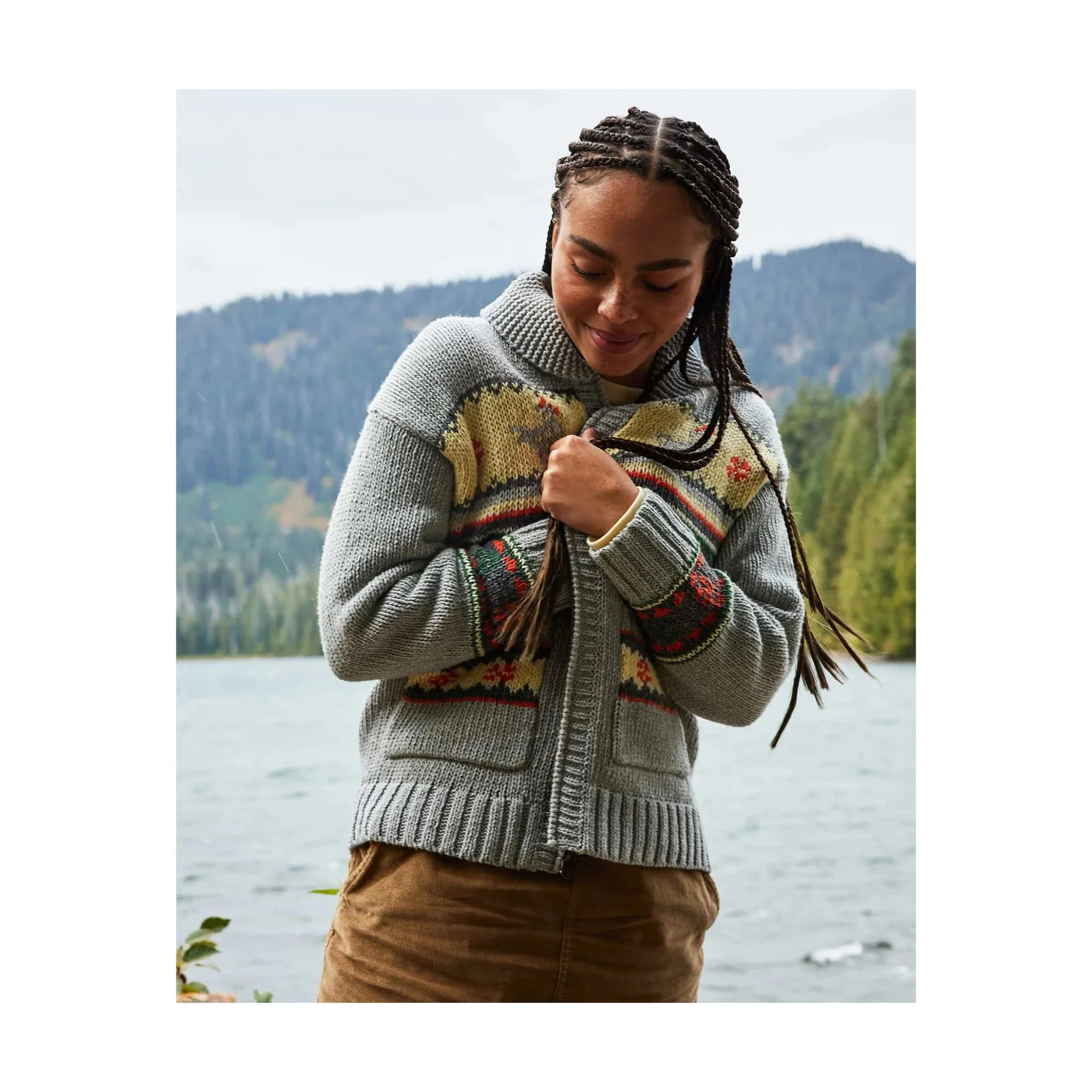 Toad & Co Women's Nitsa Zip Cardigan - Heather Grey - Image 5