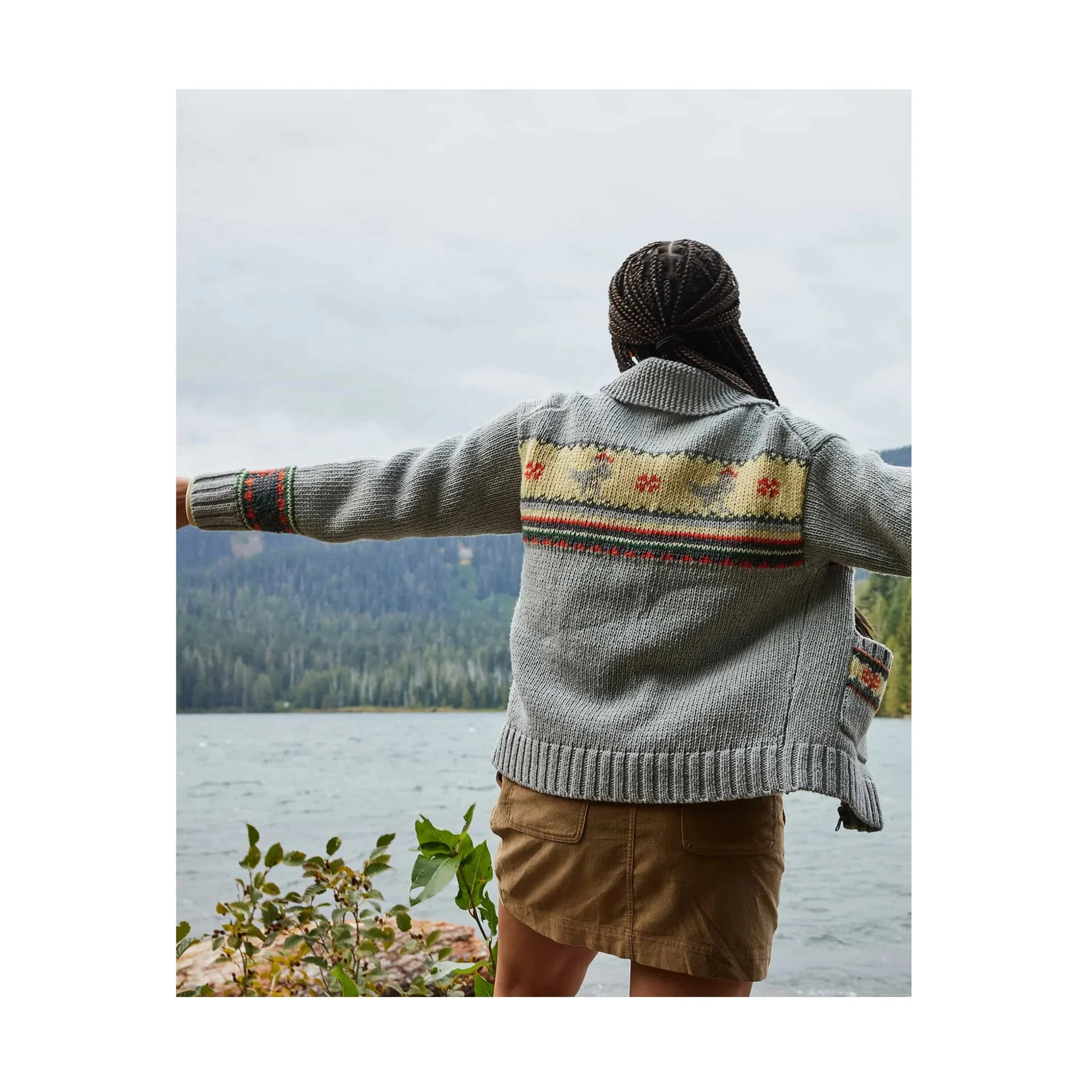 Toad & Co Women's Nitsa Zip Cardigan - Heather Grey - Image 6