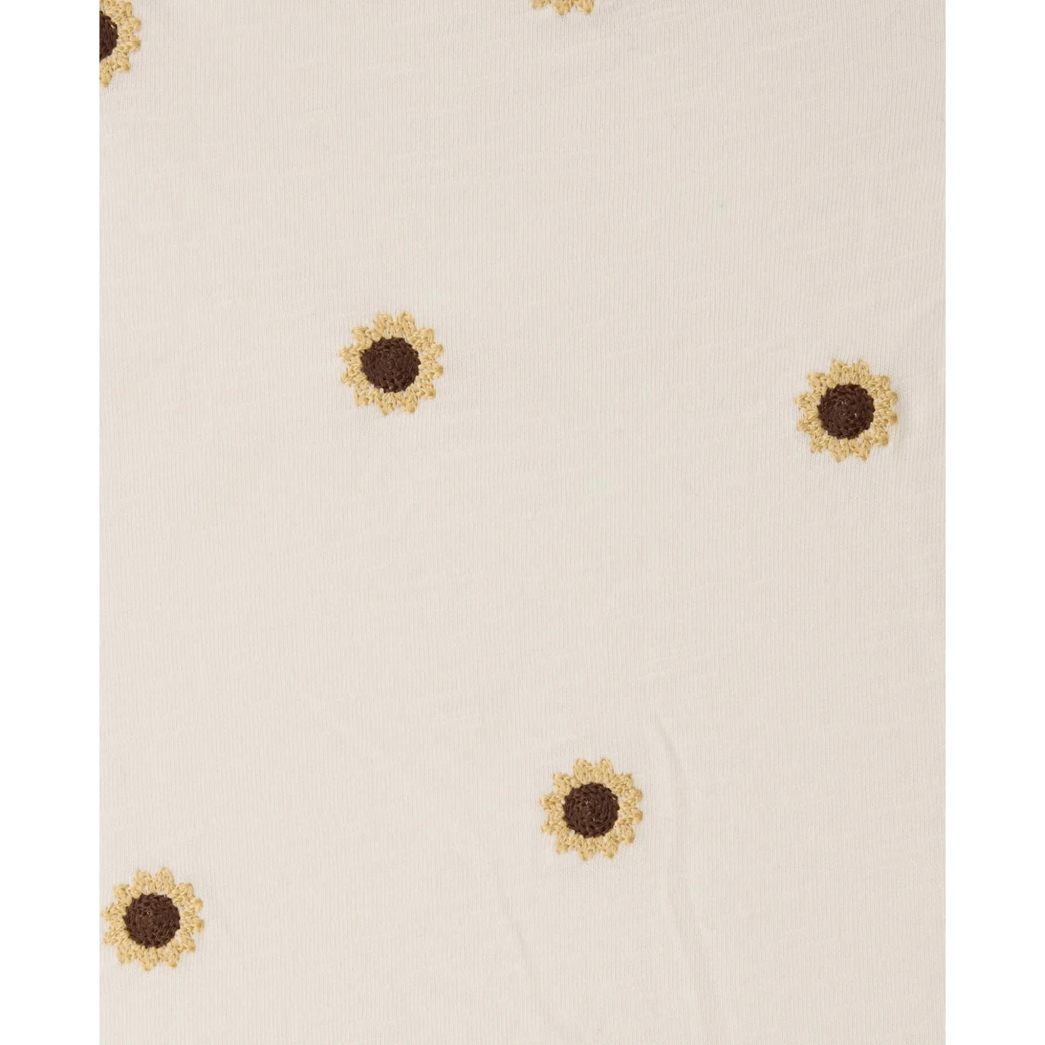Toad & Co Women's Primo Long Sleeve Crew Embroidered Top - Salt Sunflower - Image 3