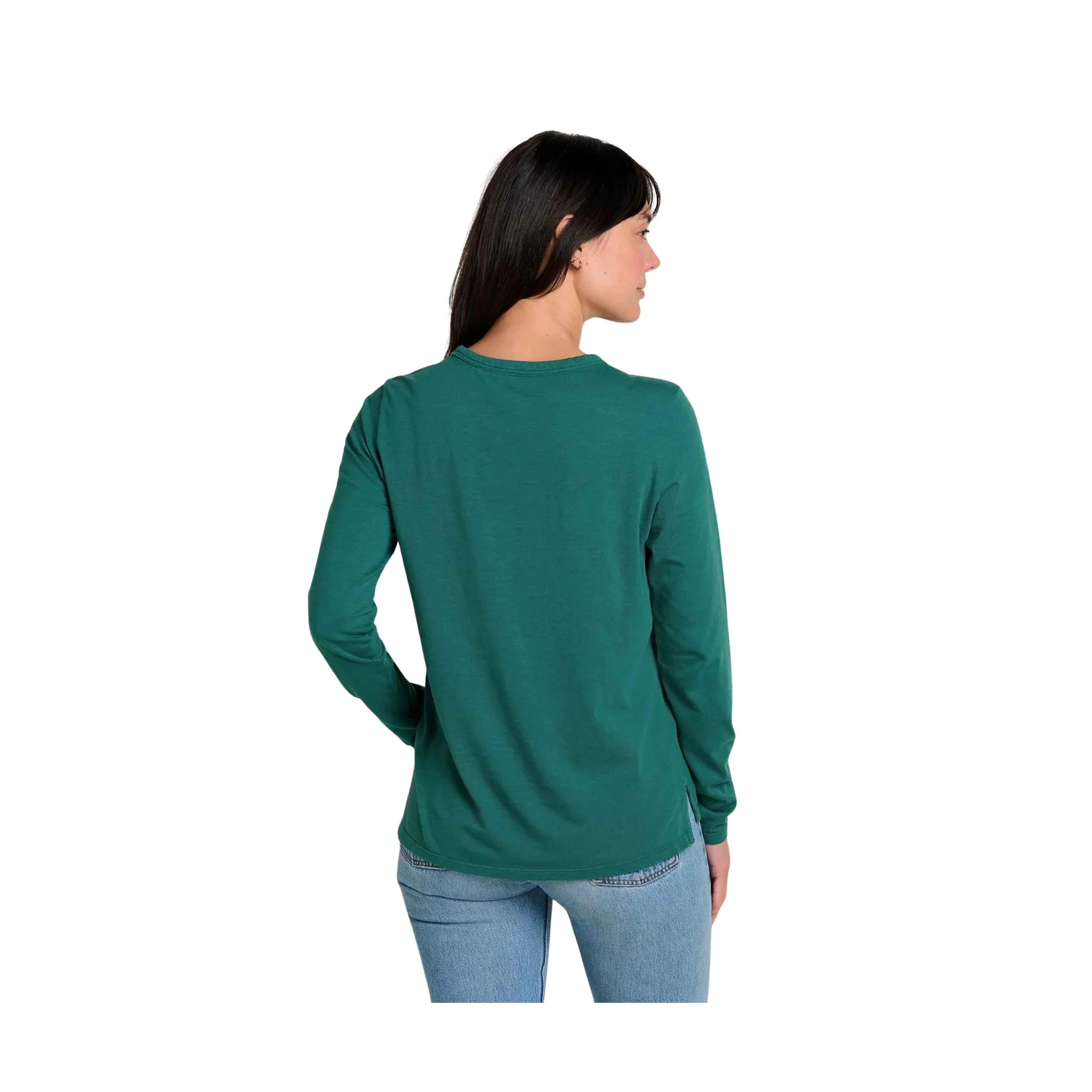 Toad & Co Women's Primo Long Sleeve Crew - Jasper - Image 2