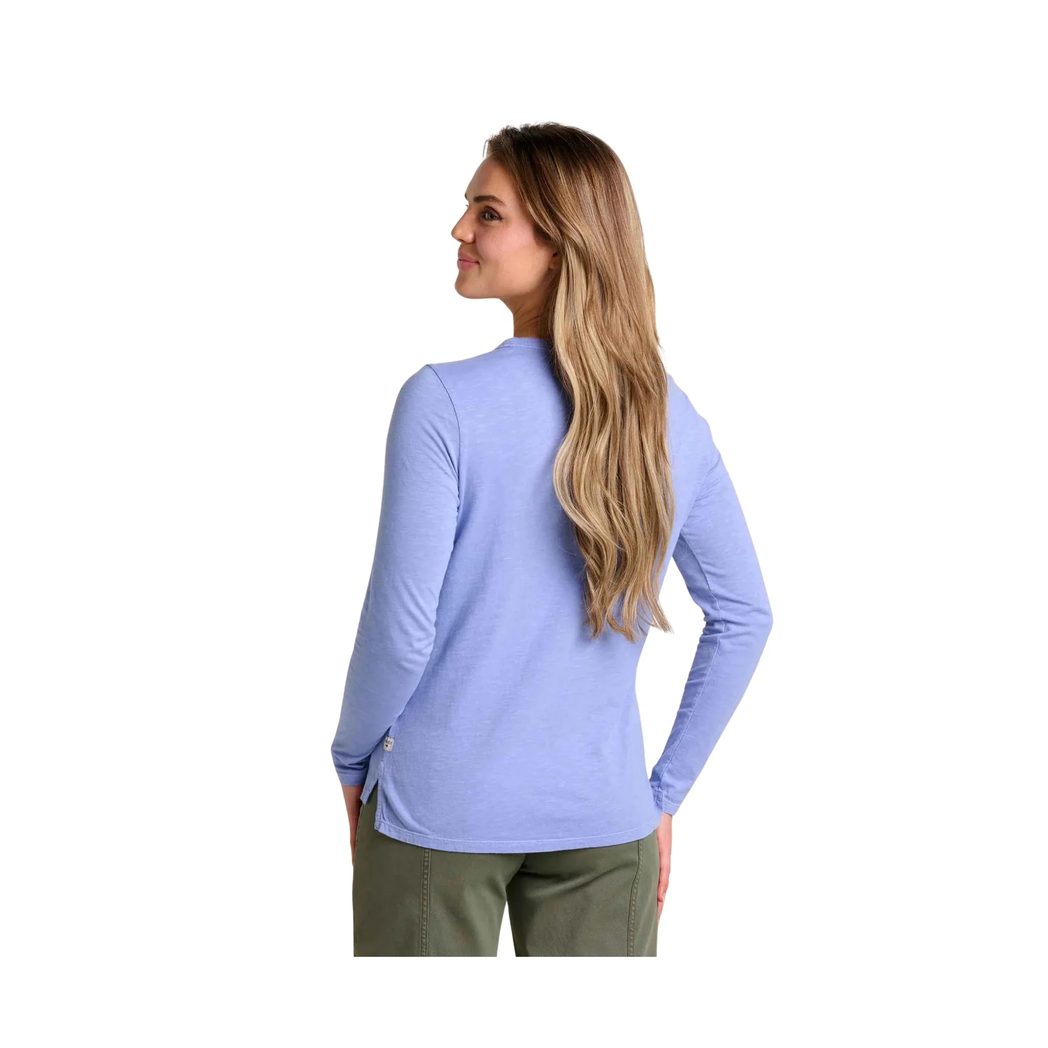 Toad & Co Women's Primo Long Sleeve Crew - Rain - Image 2