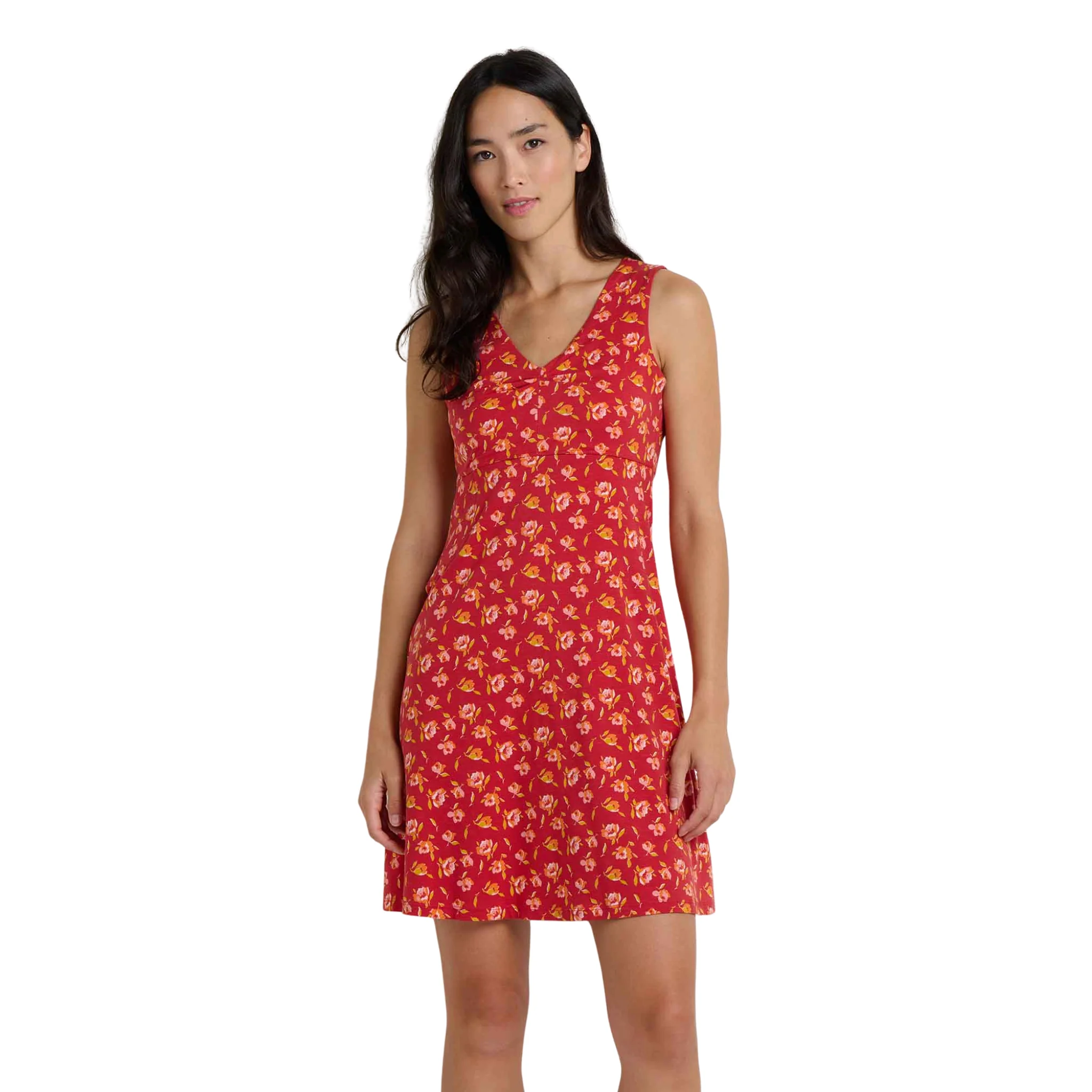 Toad & Co Women's Rosemarie Sleeveless Dress - Crabapple Print