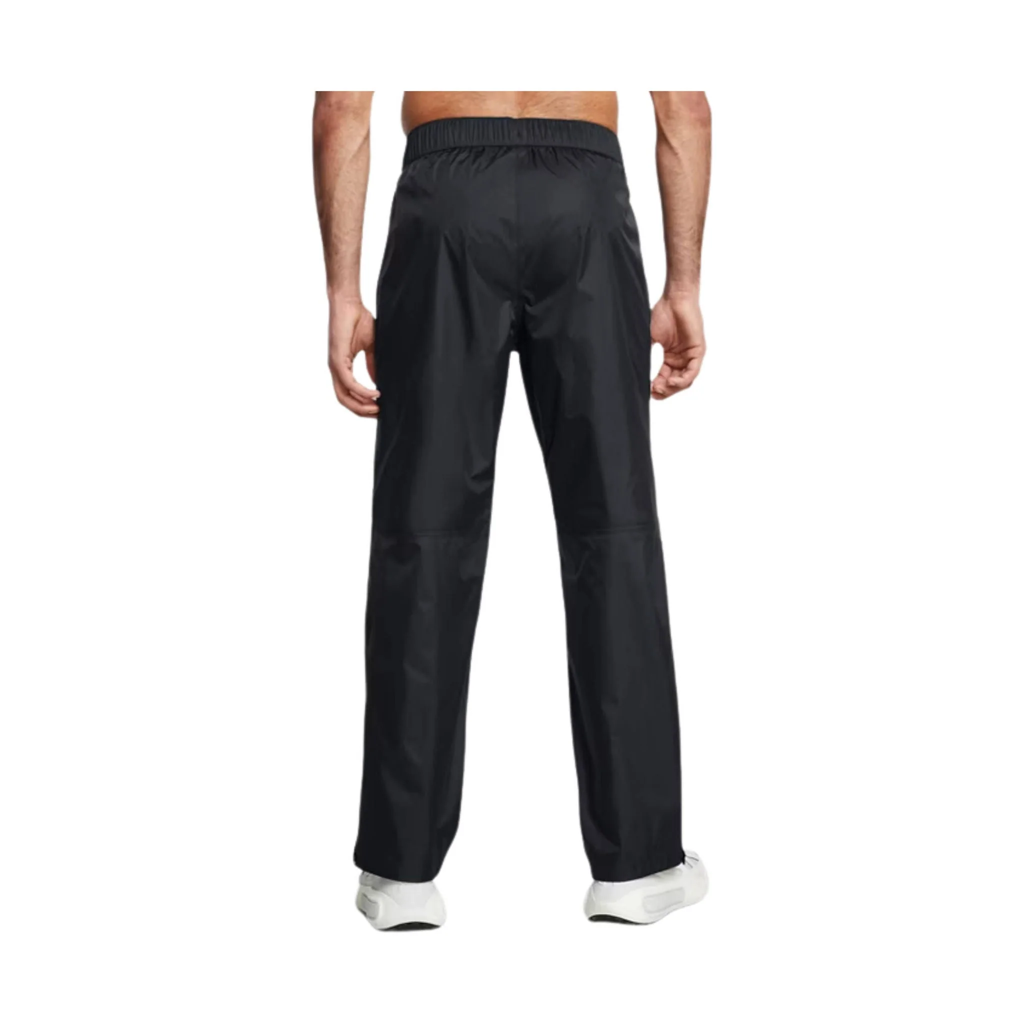 Under Armour Men's Stormproof Cloudstrike Rain Pants - Black/White - Image 2