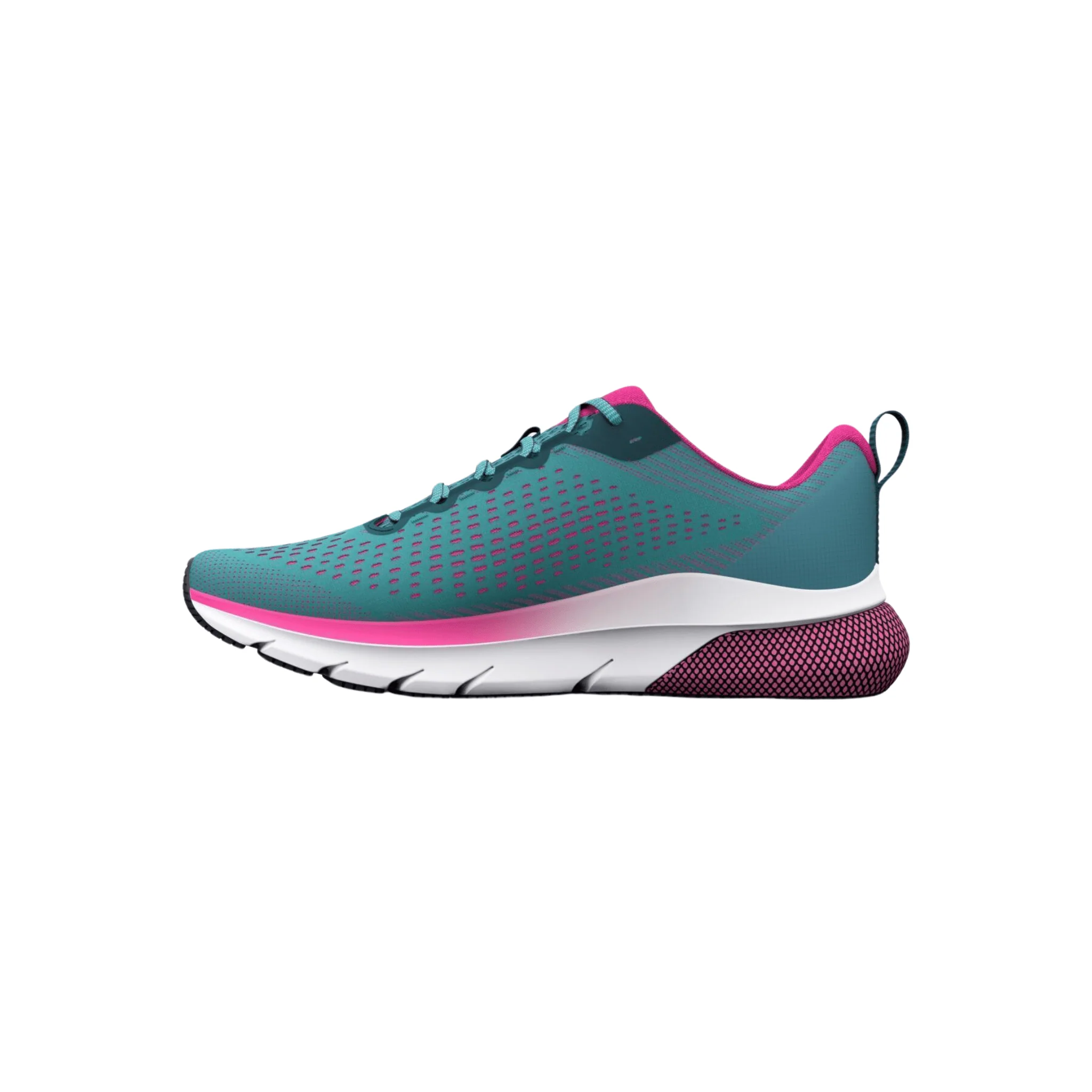 Under Armour Women's HOVR Turbulence Running Shoes - Still Water/Rebel Pink - Image 2