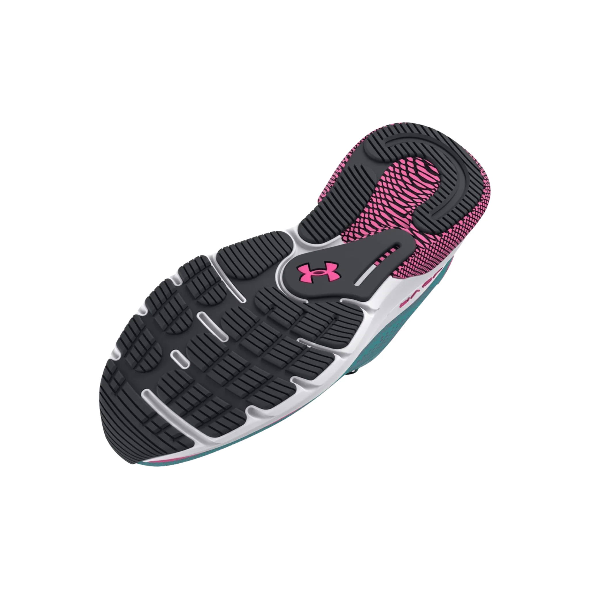 Under Armour Women's HOVR Turbulence Running Shoes - Still Water/Rebel Pink - Image 4