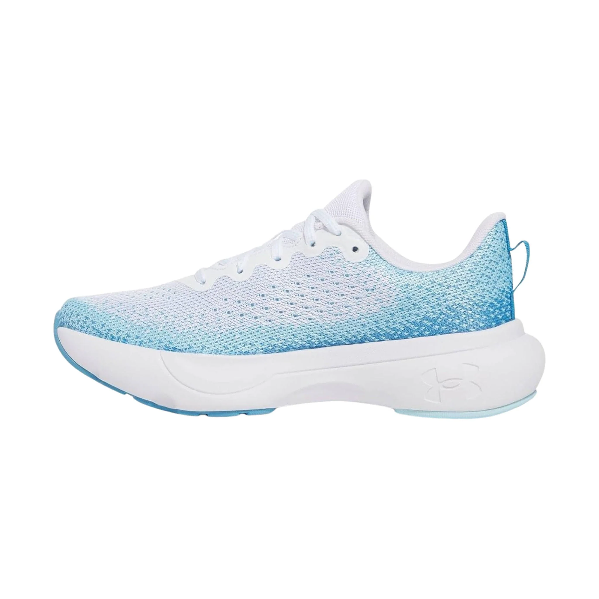Under Armour Women's Infinite Running Shoes - White/Ether Blue/White - Image 2