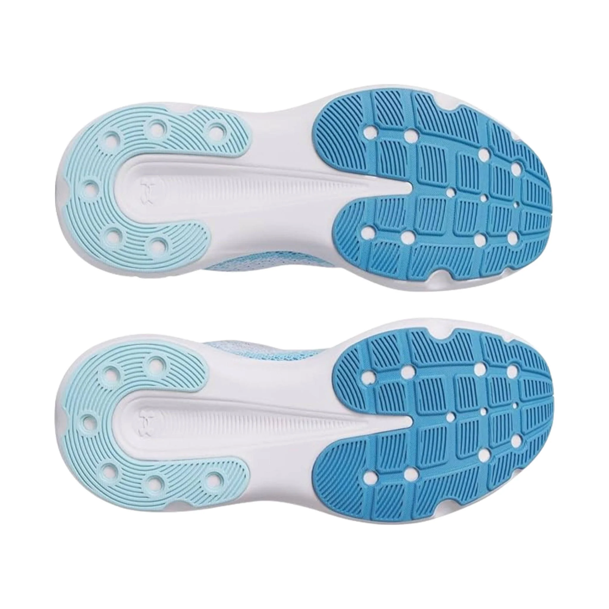 Under Armour Women's Infinite Running Shoes - White/Ether Blue/White - Image 4