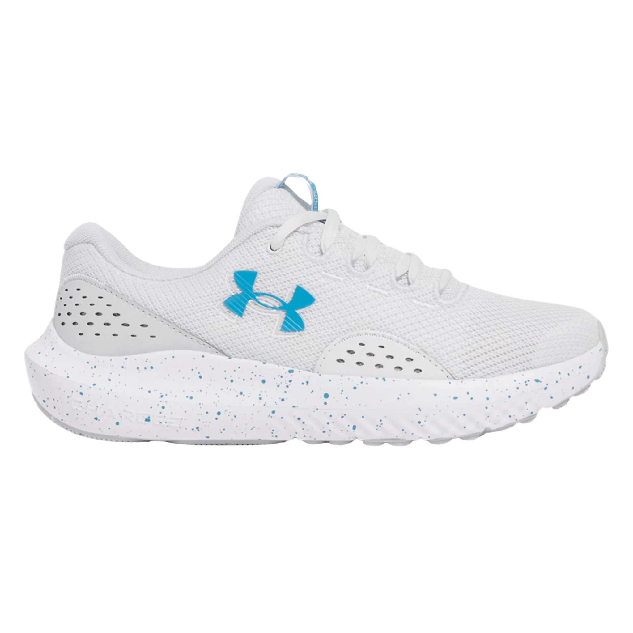 Under Armour Women's Surge 4 Running Shoes - Distant Gray/Halo Gray/Ether Blue